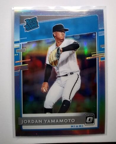 Jordan Yamamoto Baseball Cards & Collectibles