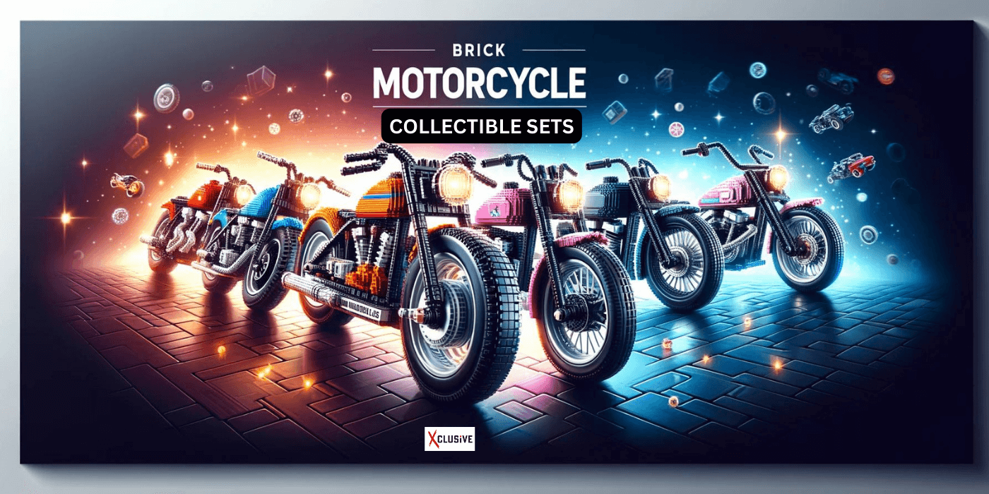 Brick Motorcycle sets, Motorcycle Block Sets