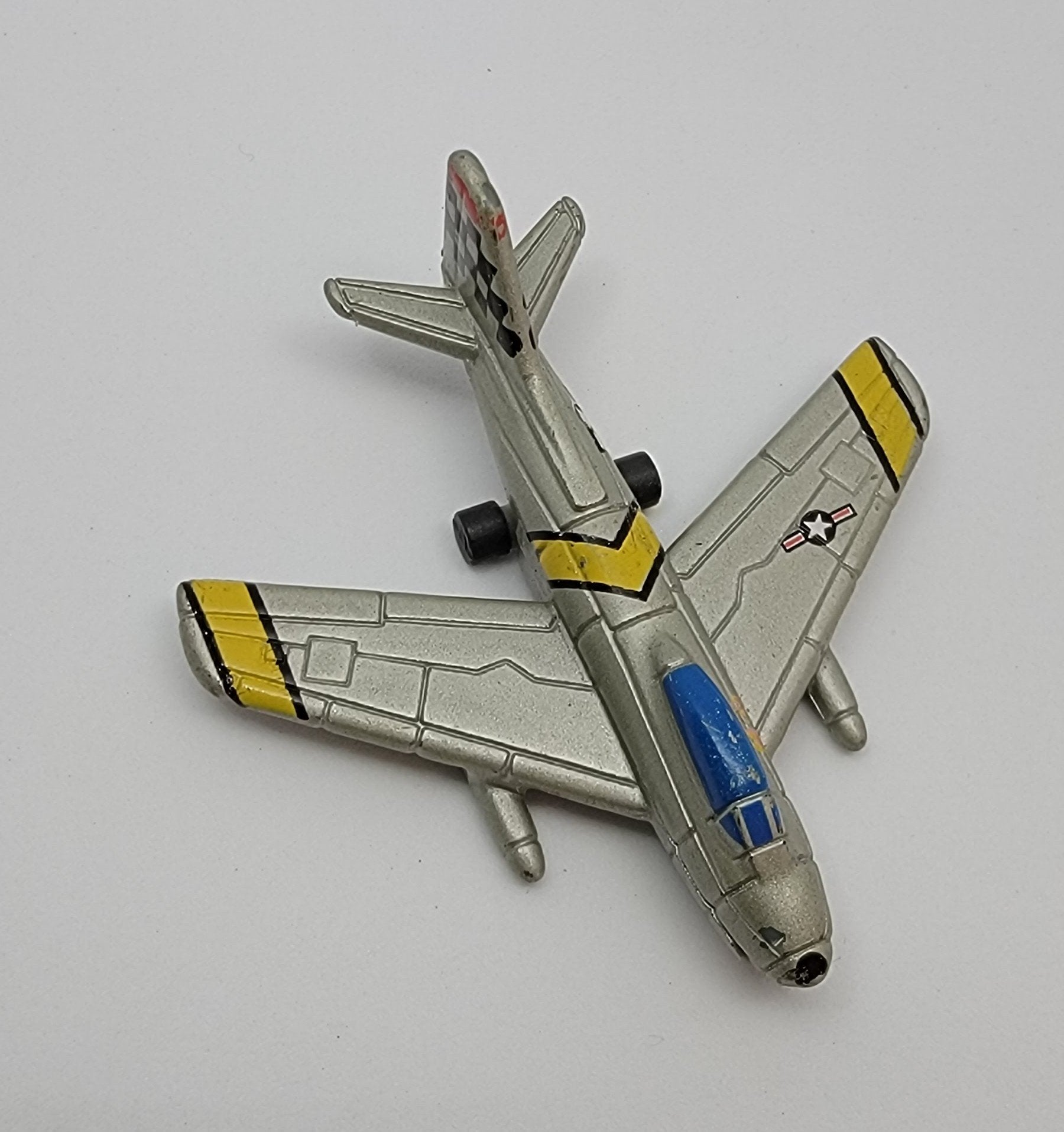 Micro Machines Military USAF F-86 Sabre Miniature Jet Fighter Miniature Toy MMAC2 simple Xclusive Collectibles   