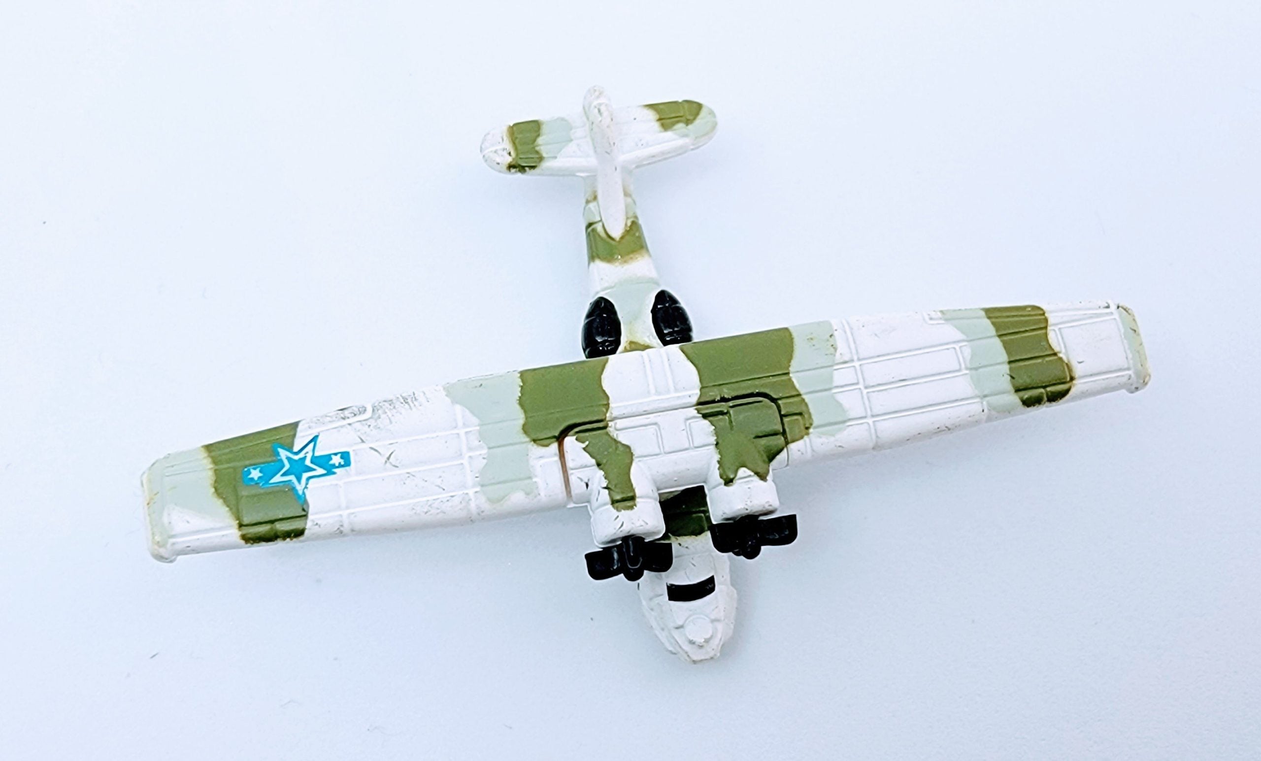 Micro Machines Military PBY Catalina White &amp; Green MMB3 simple Xclusive Collectibles   