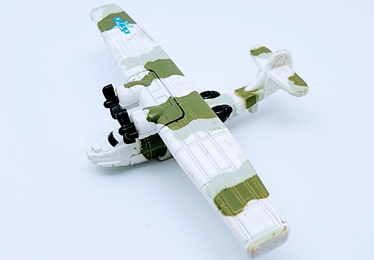 Micro Machines Military PBY Catalina White Green - Collectible Miniature