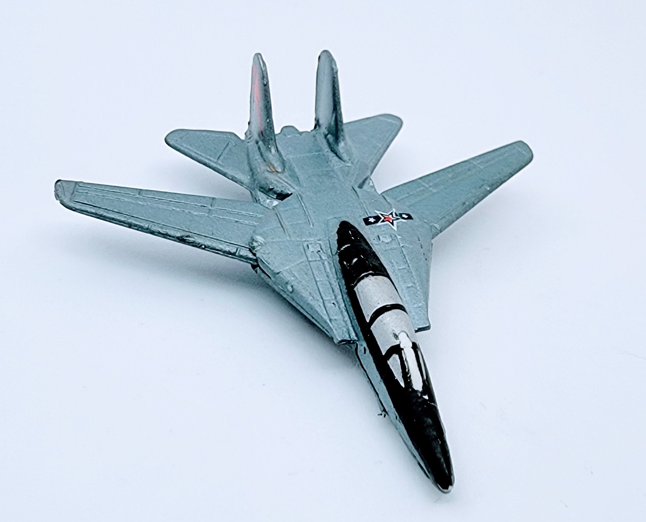 Micro Machines Military F-14 Tomcat Dark Gray MMB3 simple Xclusive Collectibles   