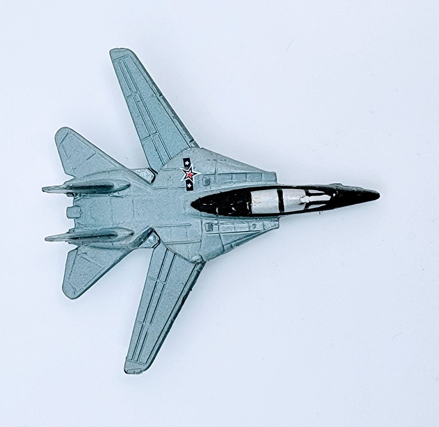 Micro Machines Military F-14 Tomcat Dark Gray MMB3 simple Xclusive Collectibles   