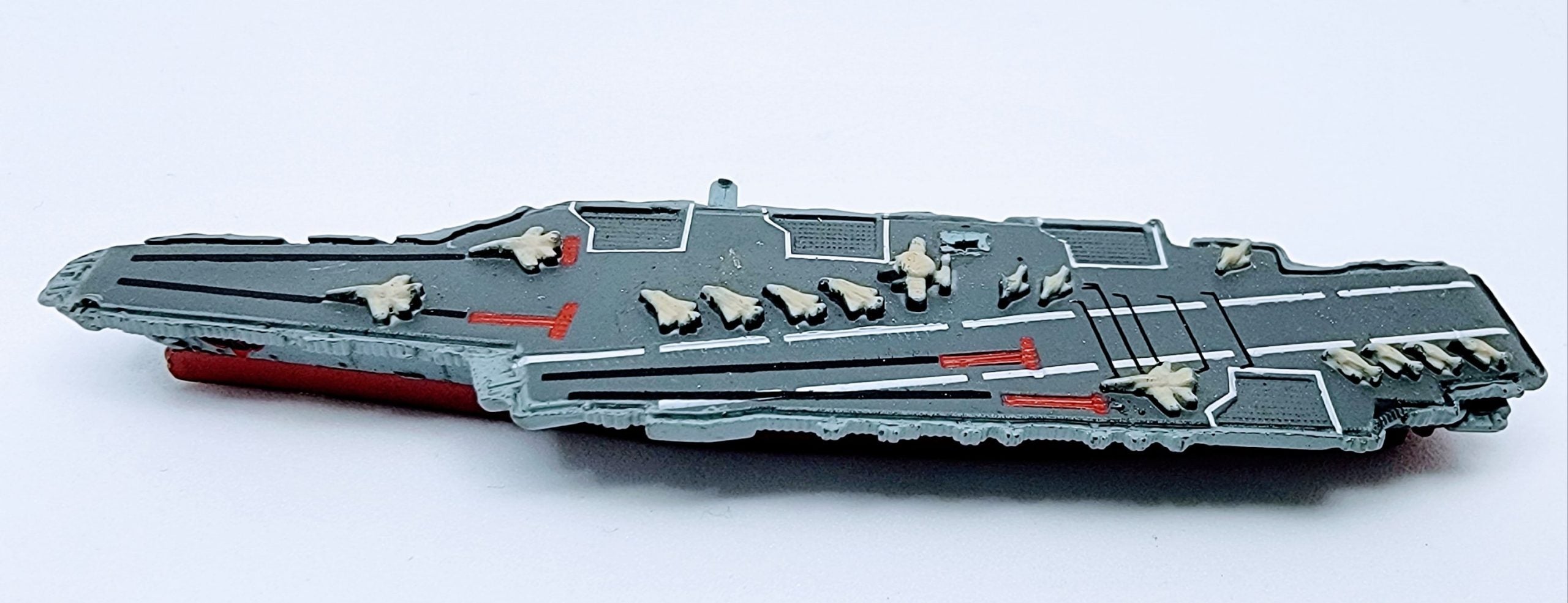 Micro Machines Military Air Craft Carrier Missing Mast Collectible Vintage Miniature MMVB1 simple Xclusive Collectibles   