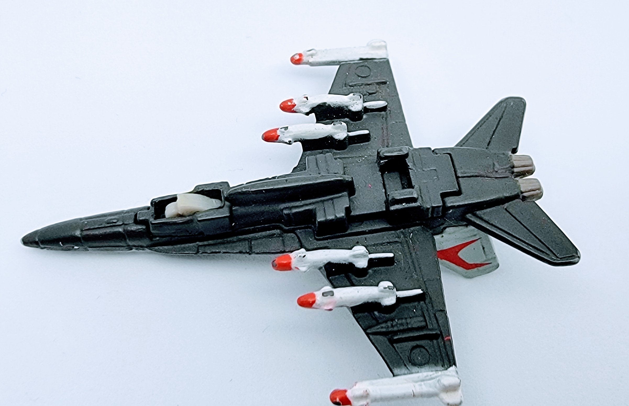 Micro Machines Military FA-18 Hornet Terror Troops Gray/Dark Gray Miniature Toy MMVB1 simple Xclusive Collectibles   