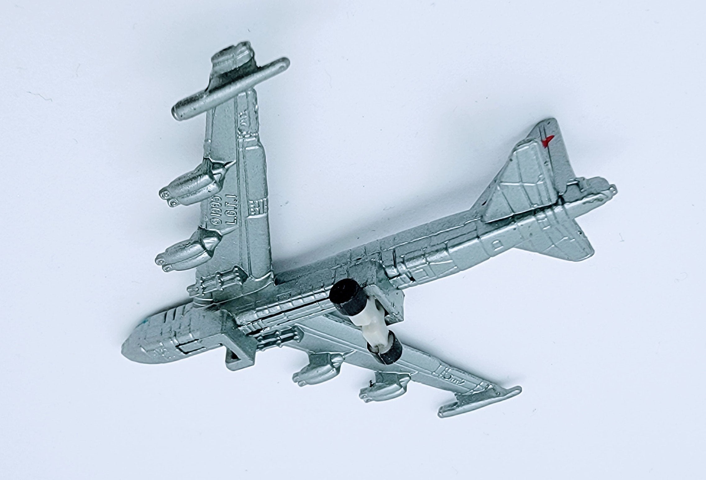 Micro Machines Military B-52 Stratofortress Silver Strategic Bomber Vintage Miniature Collectible MMLB1 simple Xclusive Collectibles   