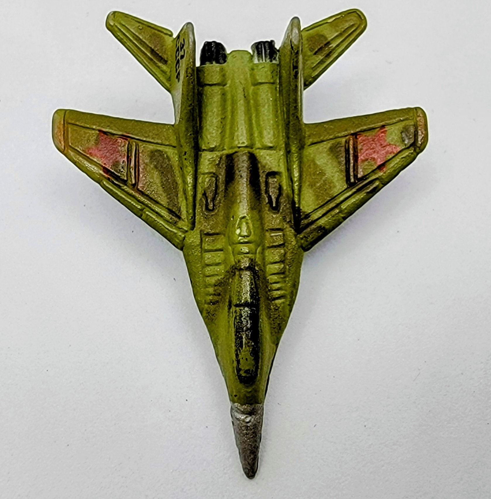 Micro Machines Military Mikoyan Gurvich MiG-29 Fulcrum Green and Blue Mini MMAC2 simple Xclusive Collectibles   