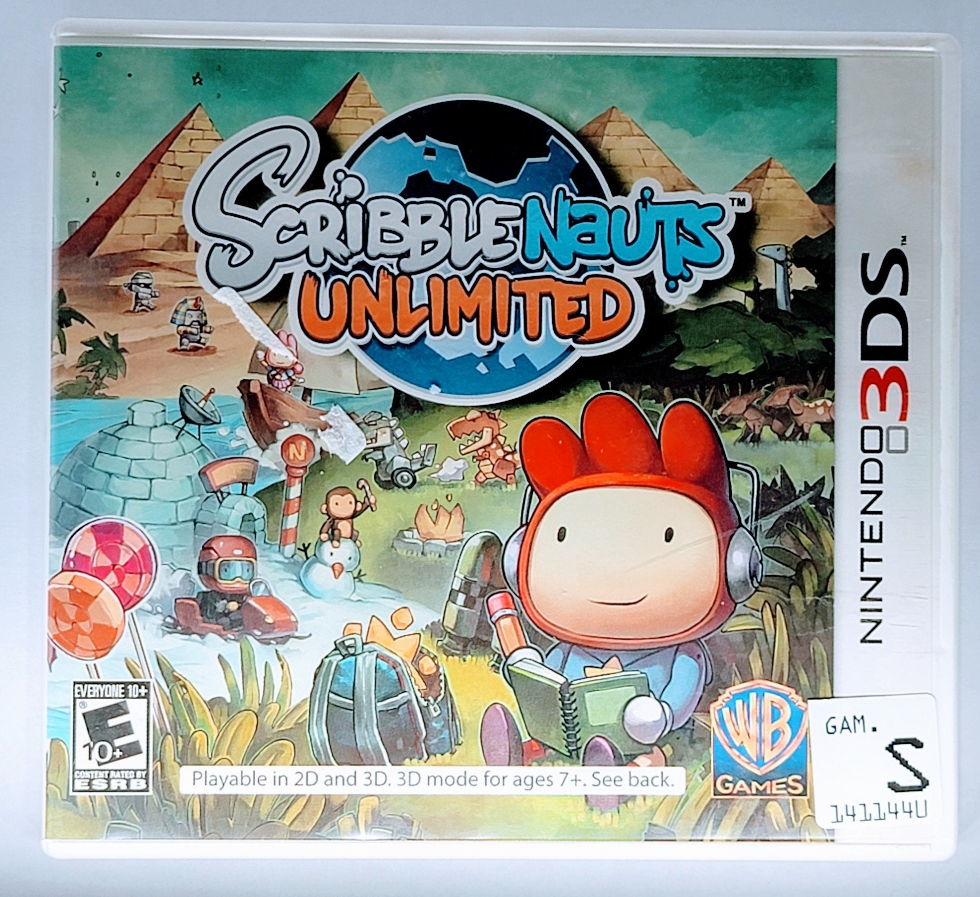 Scribblenauts Unlimited Nintendo 3DS Game: Unleash Your Imagination!  Xclusive Collectibles   