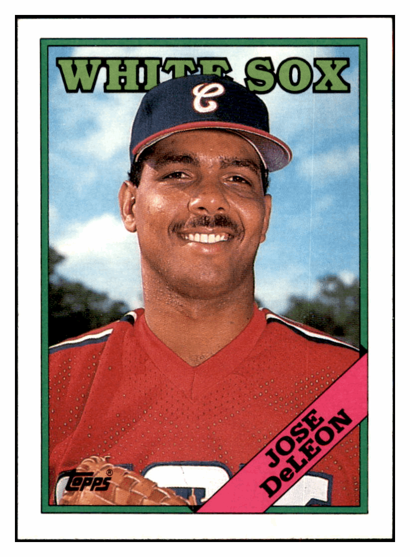 1988 Topps Jose DeLeon Chicago White Sox #634 Baseball card   BMB1B simple Xclusive Collectibles   