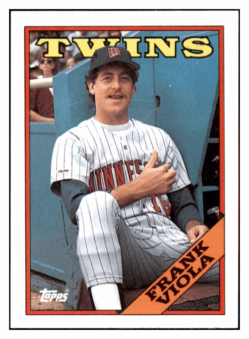 1988 Topps Frank Viola    Minnesota Twins #625 Baseball card   BMB1B simple Xclusive Collectibles   