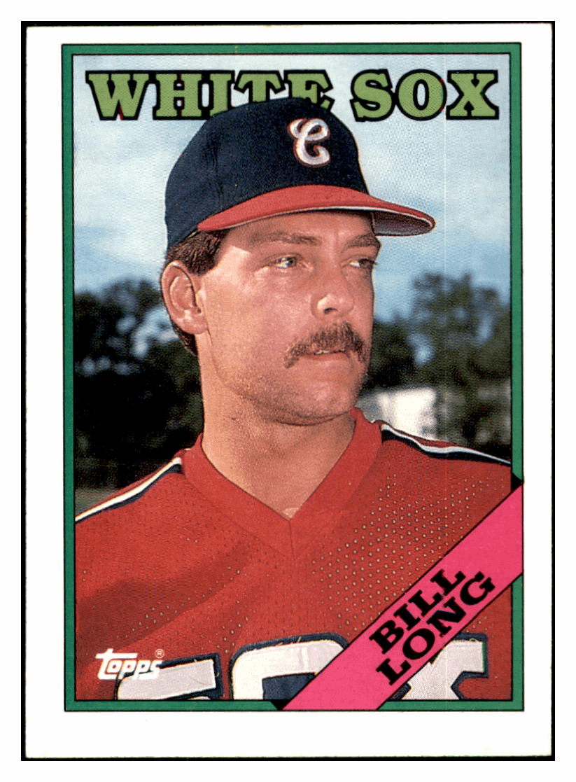 1988 Topps Bill Long    Chicago White Sox #309 Baseball card   BMB1B simple Xclusive Collectibles   