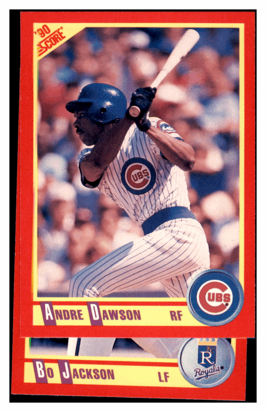 1990 Score Andre Dawson    Chicago Cubs Baseball Card GMMGC simple Xclusive Collectibles   
