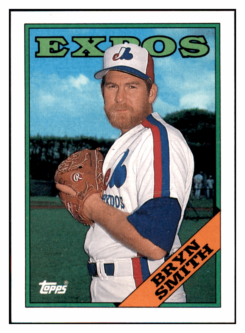 1988 Topps Bryn Smith   Montreal Expos Baseball Card GMMGD simple Xclusive Collectibles   