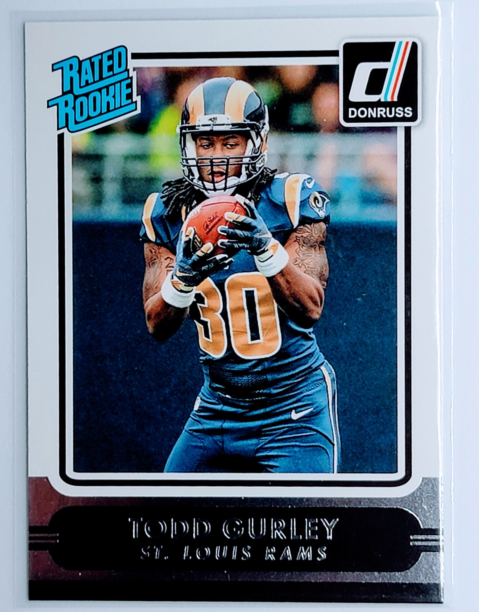 2015 Donruss Todd Gurley   RR, RC St. Louis Rams Football Card  TH1CB simple Xclusive Collectibles   