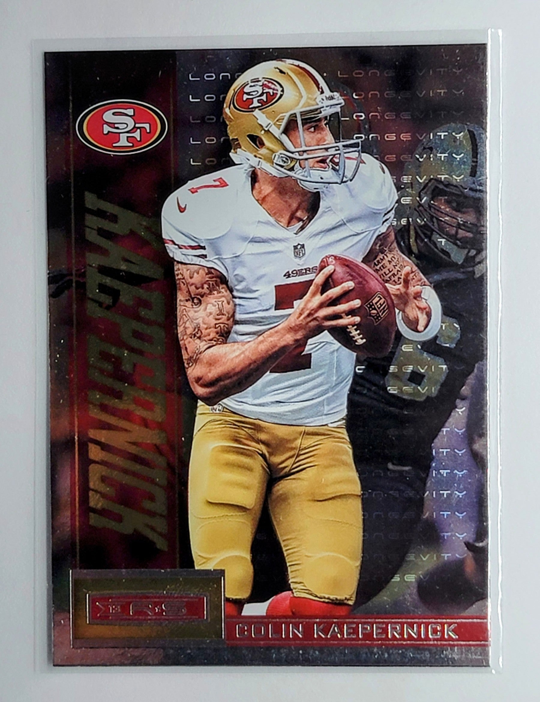 2013 Panini Rookies &
  Stars Longevity Colin Kaepernick   San
  Francisco 49ers Football Card  TH1CB simple Xclusive Collectibles   