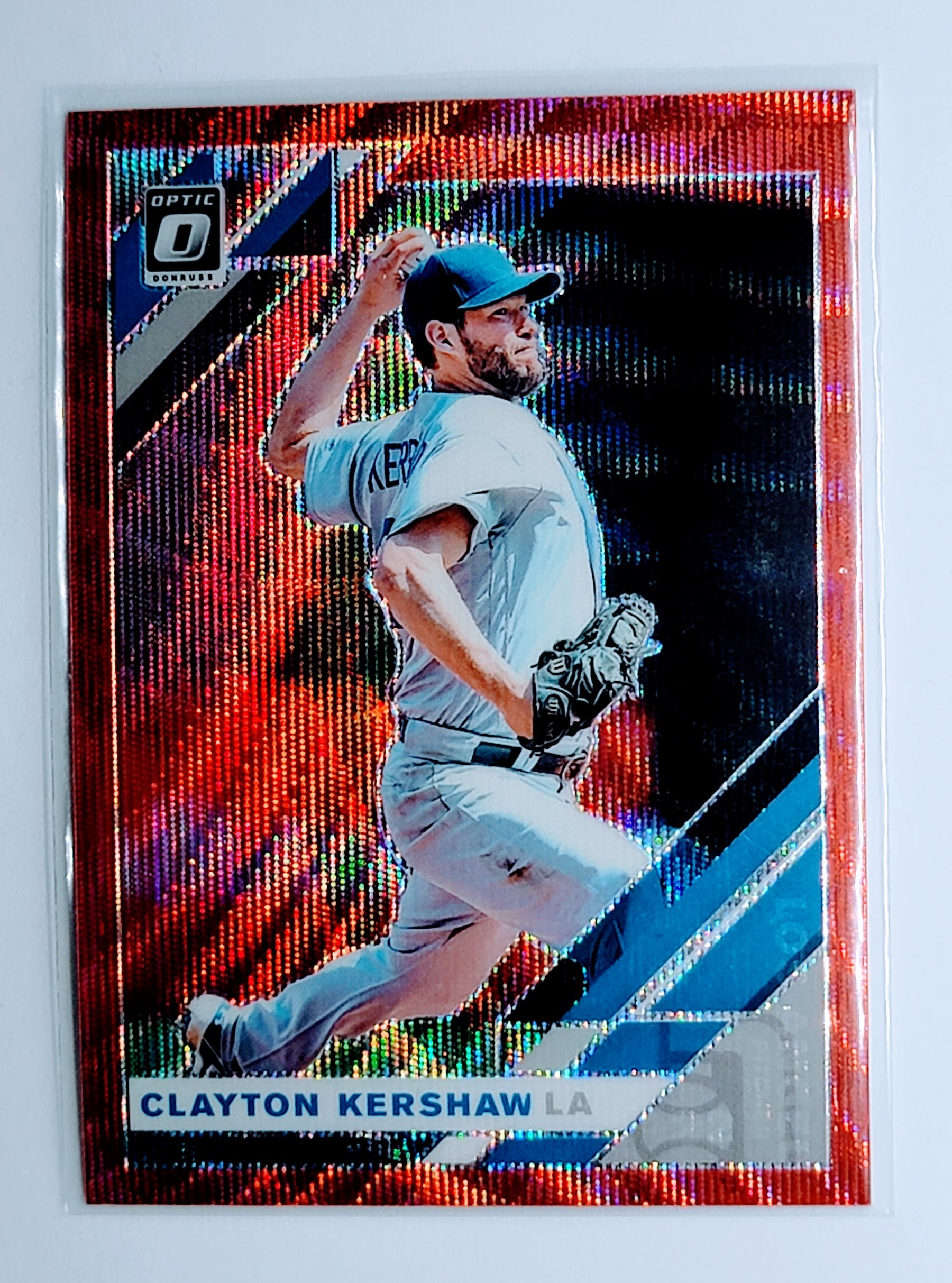 2019 Donruss Optic Clayton
  Kershaw Pink  Los Angeles Dodgers
  Baseball Card  TH1CB simple Xclusive Collectibles   