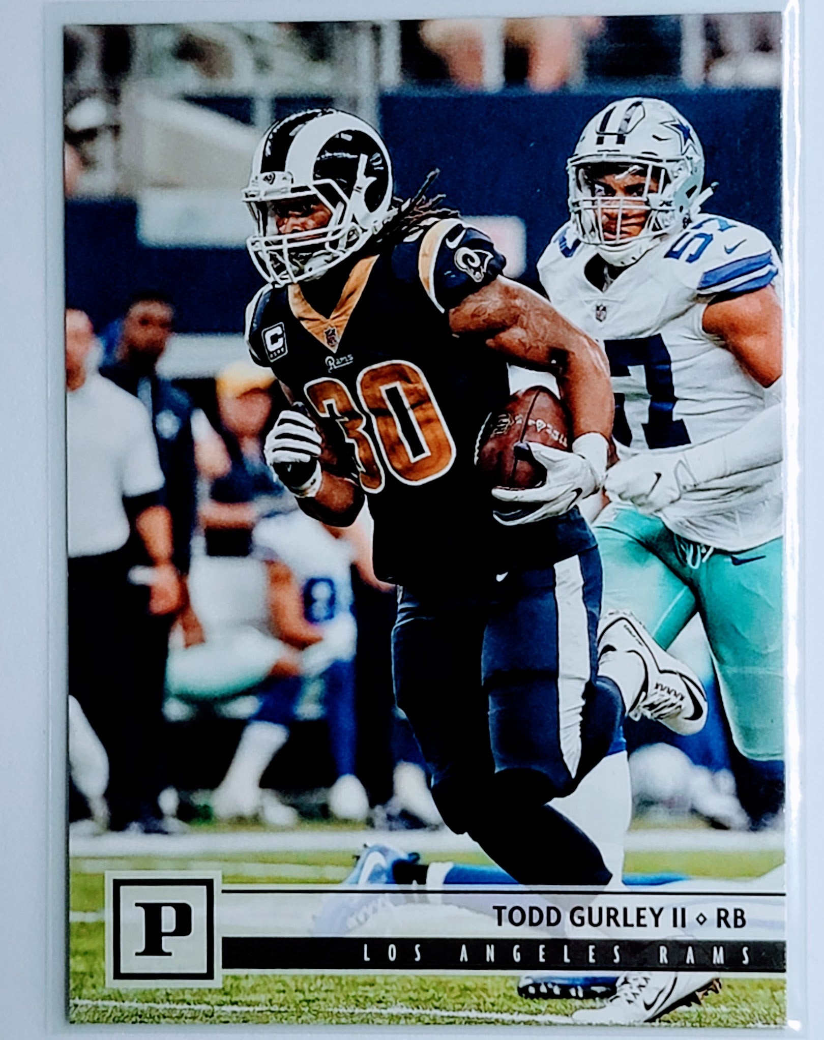 2018 Panini Todd Gurley
  II   Los Angeles Rams Football
  Card  TH1CB simple Xclusive Collectibles   