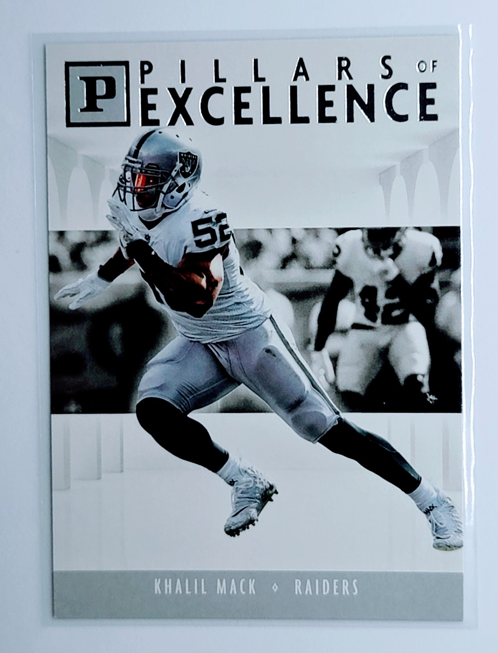 2018 Panini Khalil Mack
  Pillars of Excellence  Oakland Raiders
  Football Card  TH1CB simple Xclusive Collectibles   