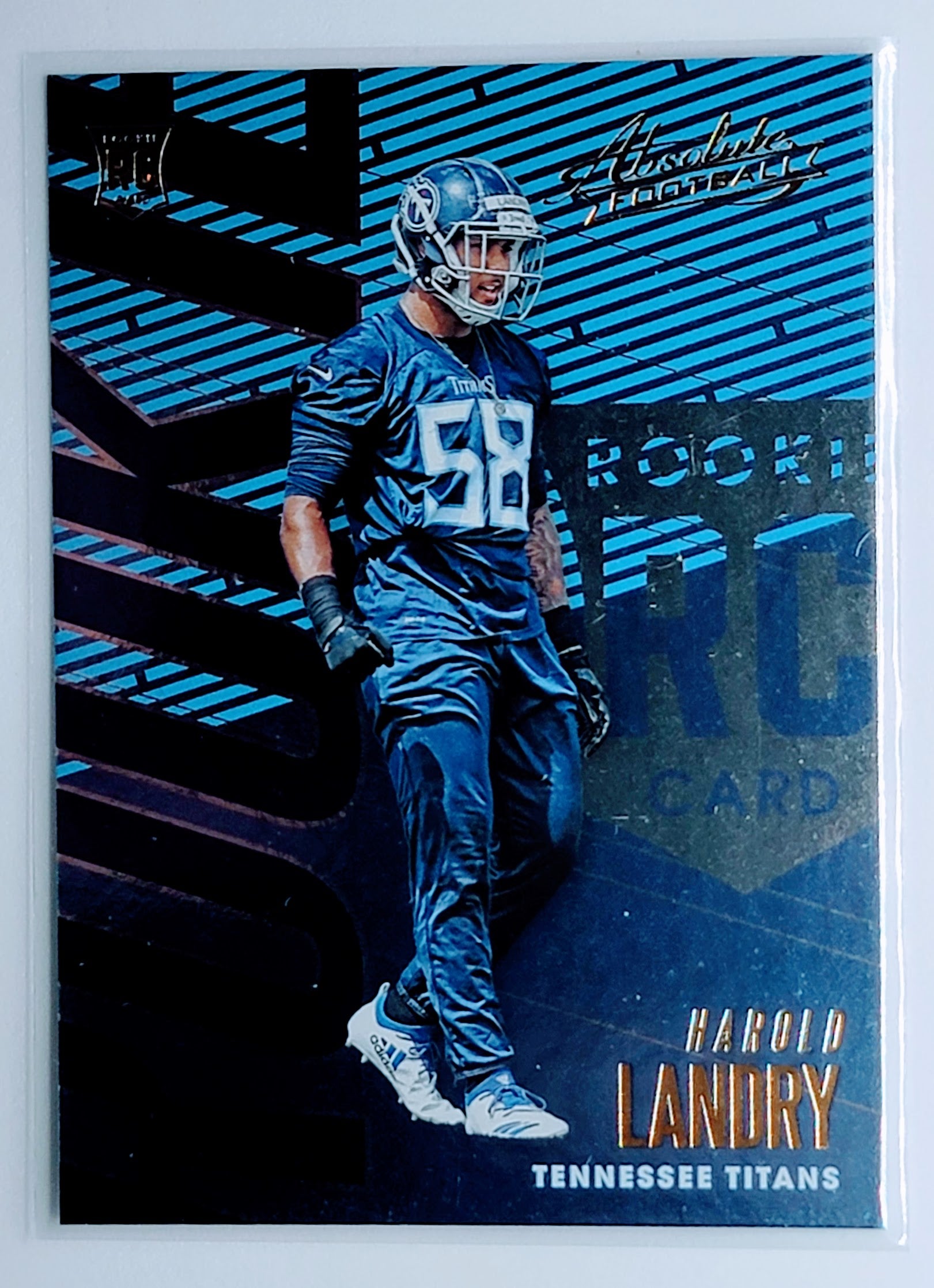 2018 Panini Certified Harold
  Landry   RC, SN999 Tennessee Titans
  Football Card  TH1CB simple Xclusive Collectibles   