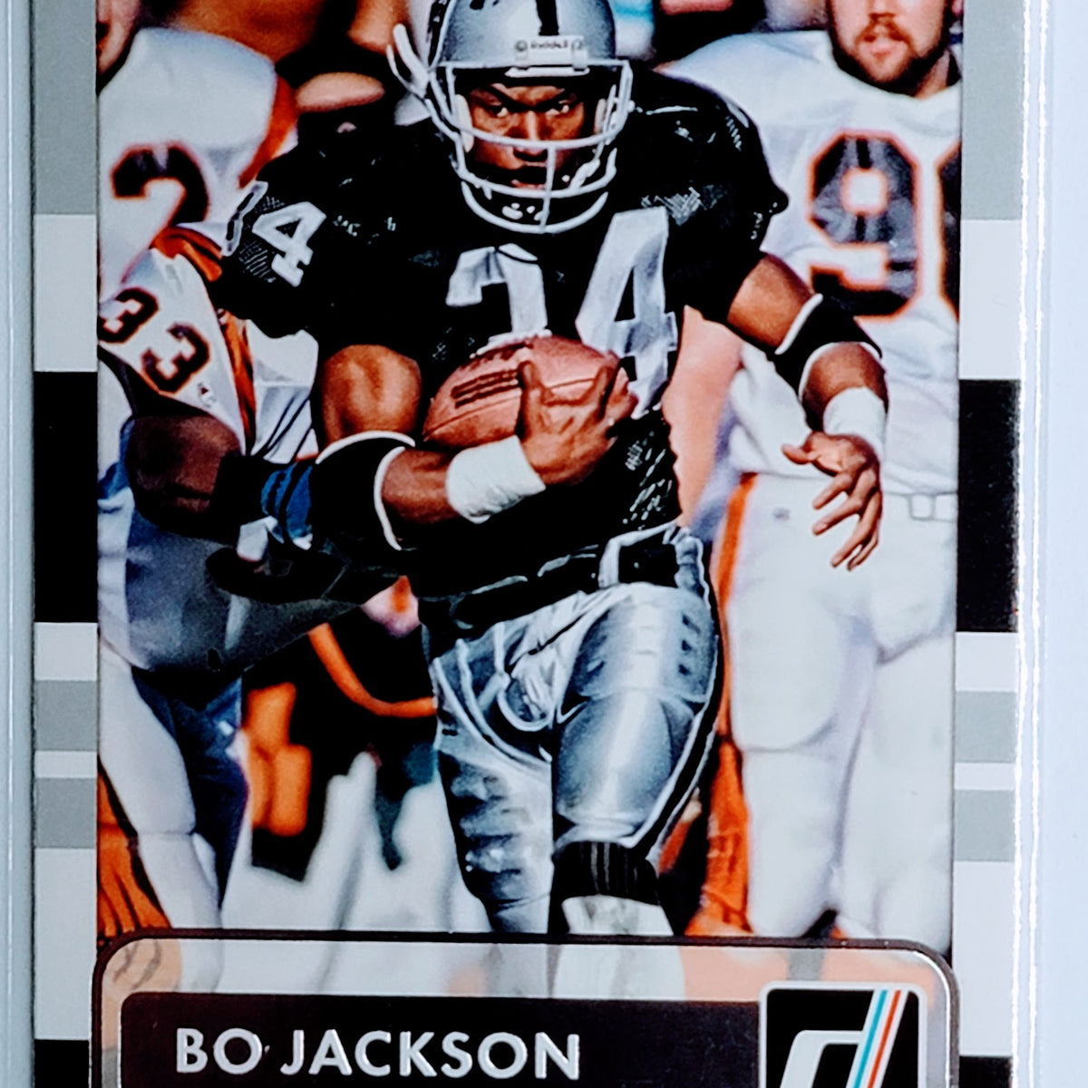 2015 Donruss Bo Jackson Los Angeles Raiders Football Card TH1CB
