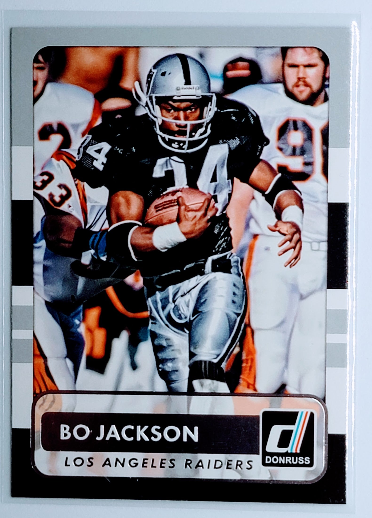 2015 Donruss Bo Jackson   Los Angeles Raiders Football Card  TH1CB simple Xclusive Collectibles   
