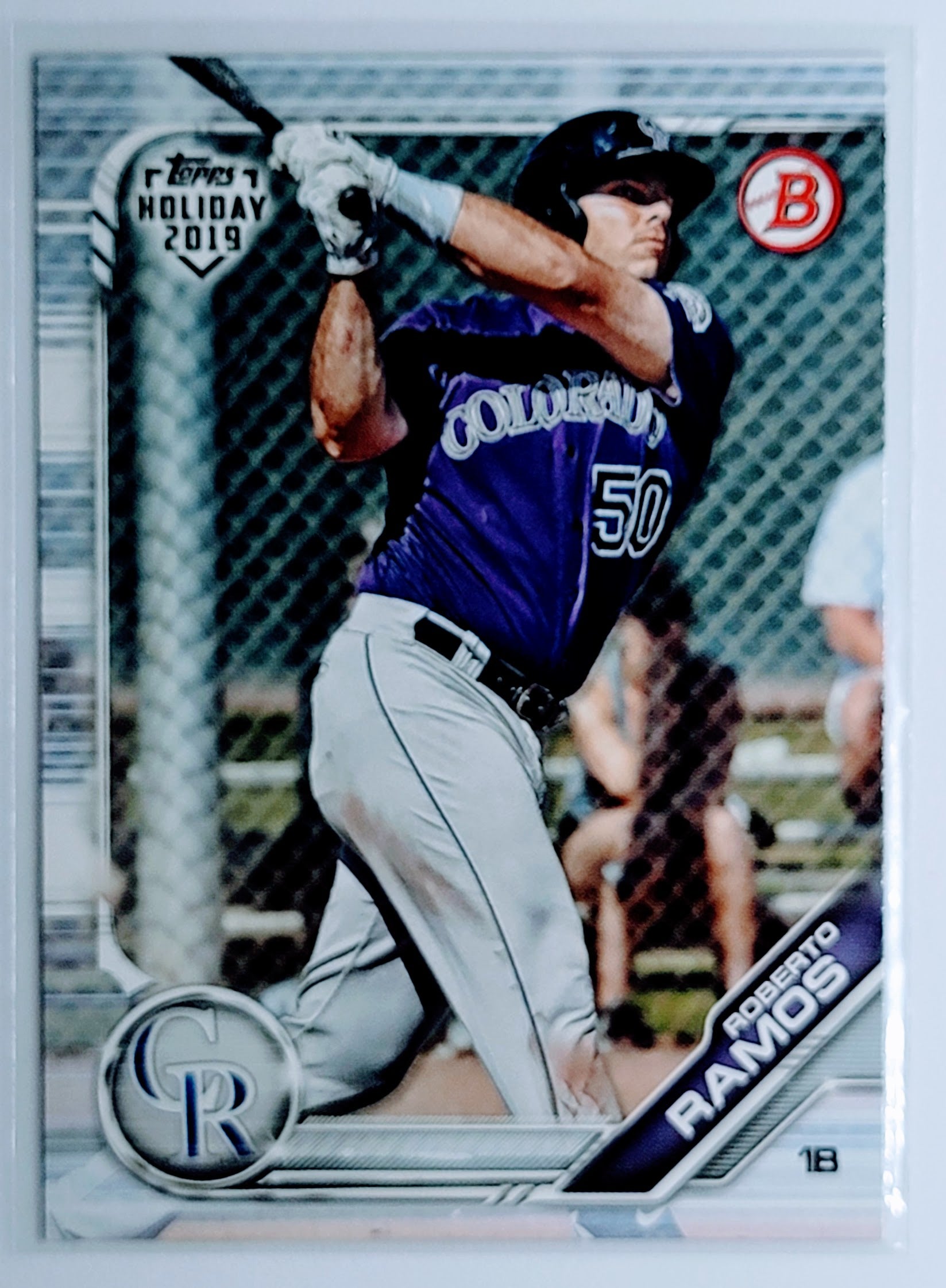 2019 Topps Bowman Holiday
  Roberto Ramos   Colorado Rockies
  Baseball Card  TH1CB simple Xclusive Collectibles   