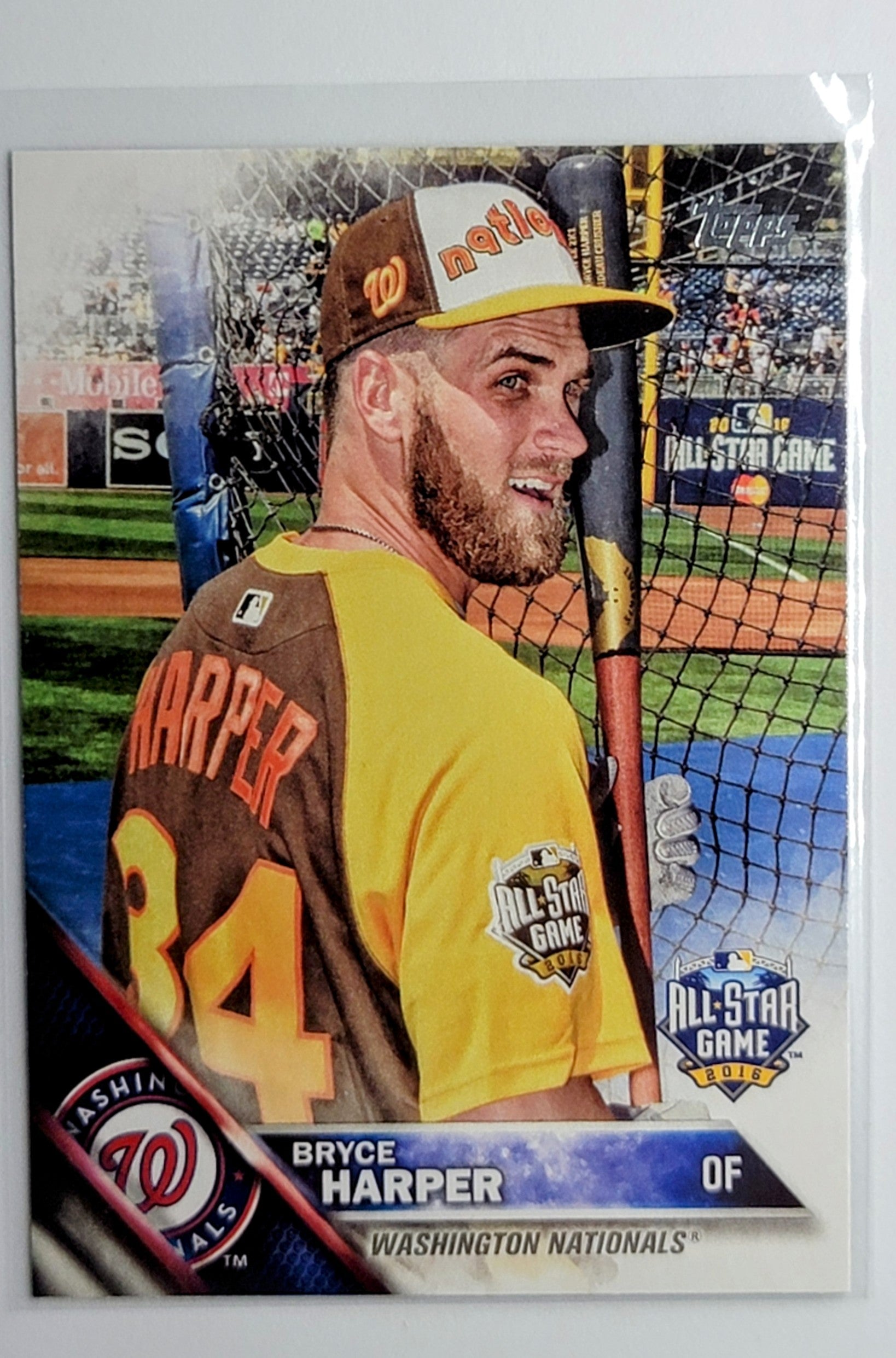 2016 Topps Update Bryce
  Harper   AS Washington Nationals
  Baseball Card  TH1CB simple Xclusive Collectibles   