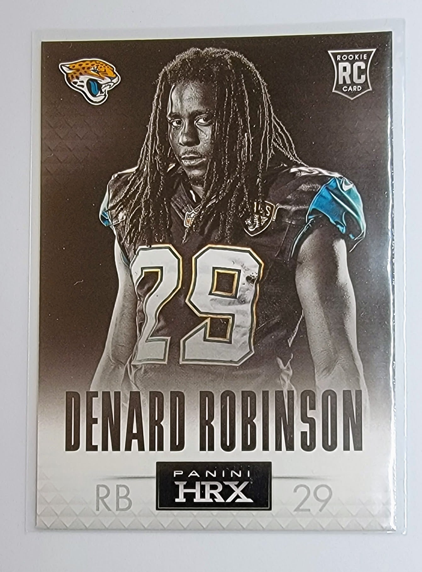 2013 Panini Prizm Denard
  Robinson HRX Rookies  Jacksonville
  Jaguars Football Card  TH1CB simple Xclusive Collectibles   