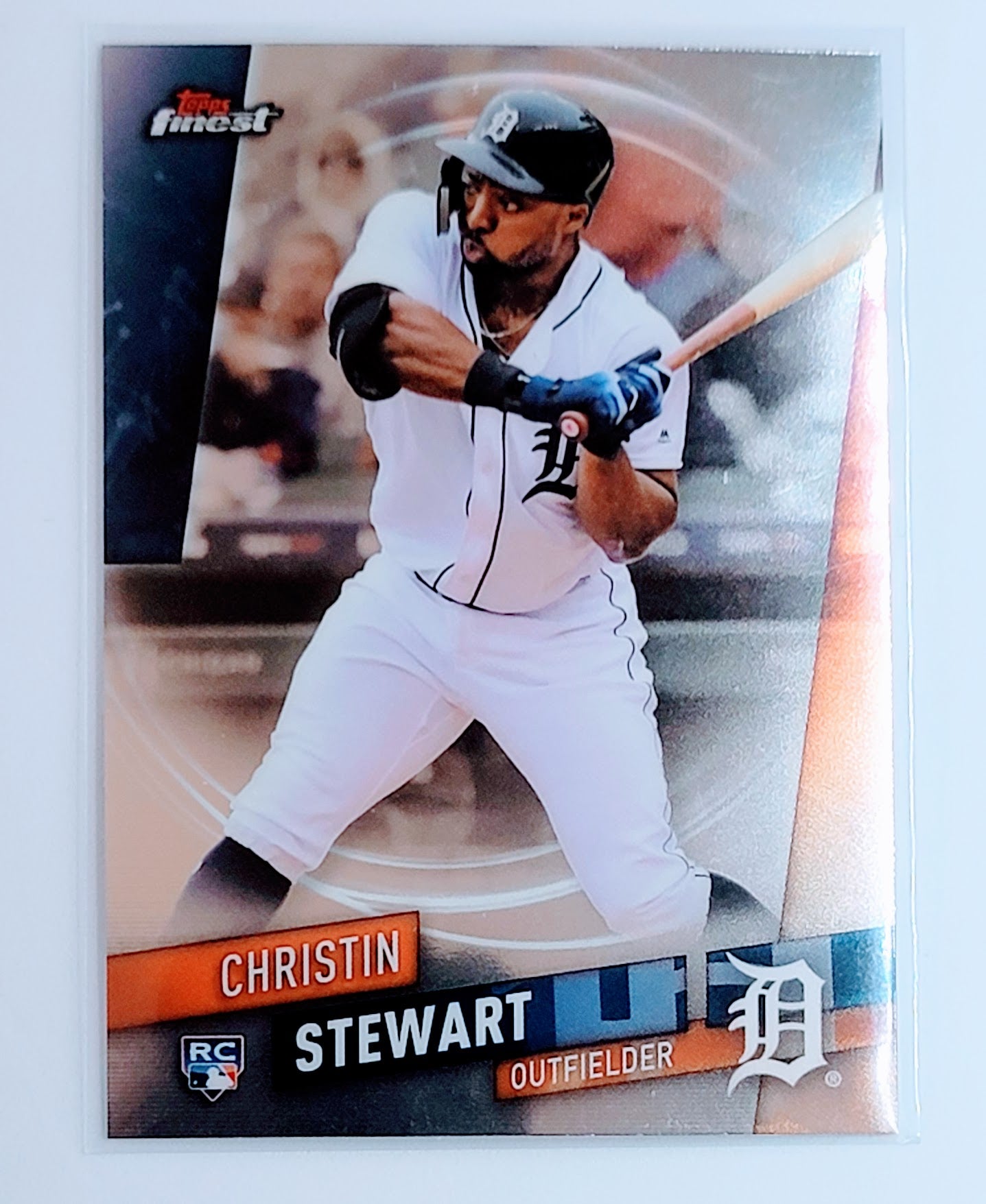 2019 Finest Christin Stewart
  Finest Autographs  AU Detroit Tigers
  Baseball Card  TH1CB simple Xclusive Collectibles   