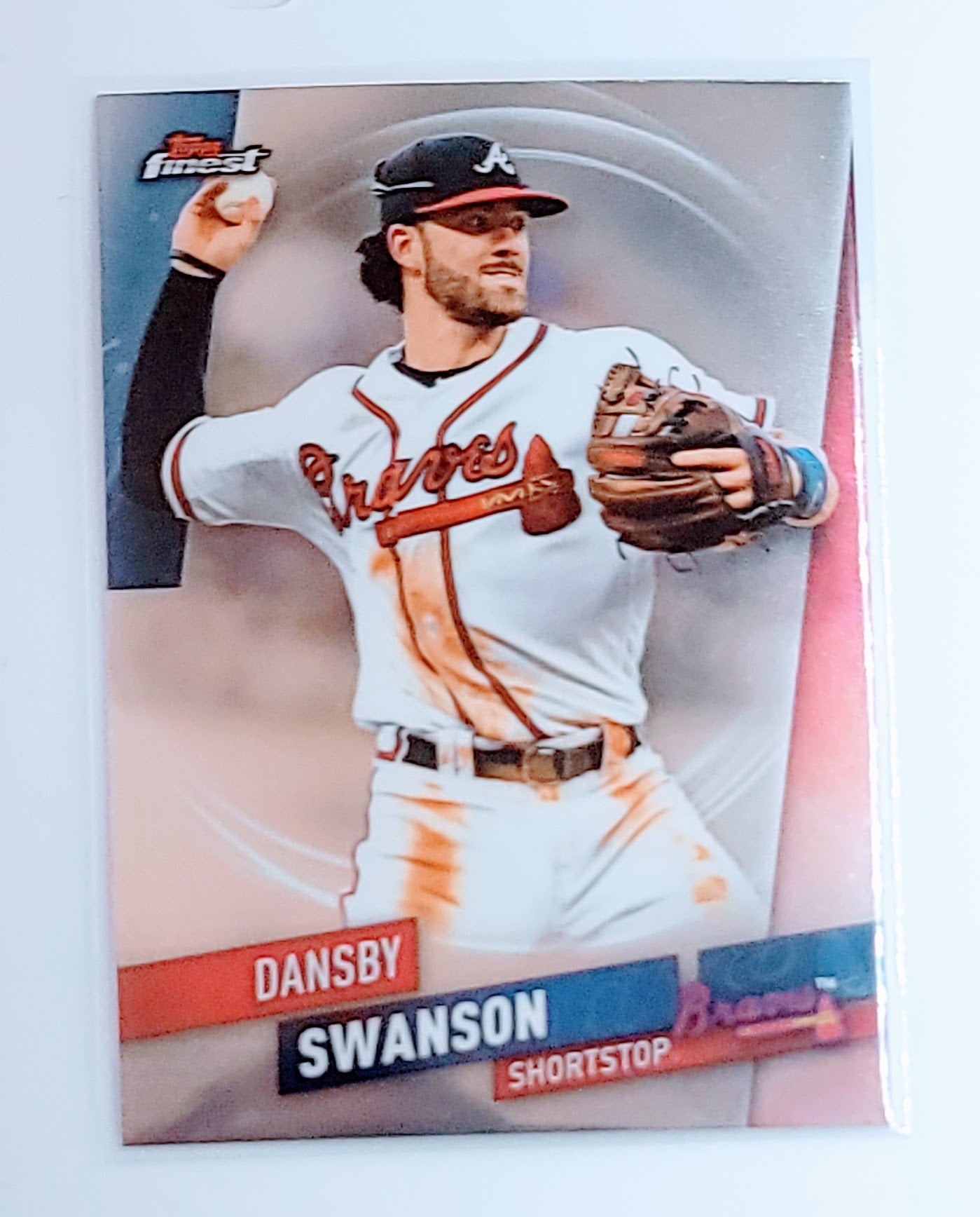 2019 Finest Dansby Swanson
  Refractor  Atlanta Braves Baseball
  Card  TH1CB simple Xclusive Collectibles   