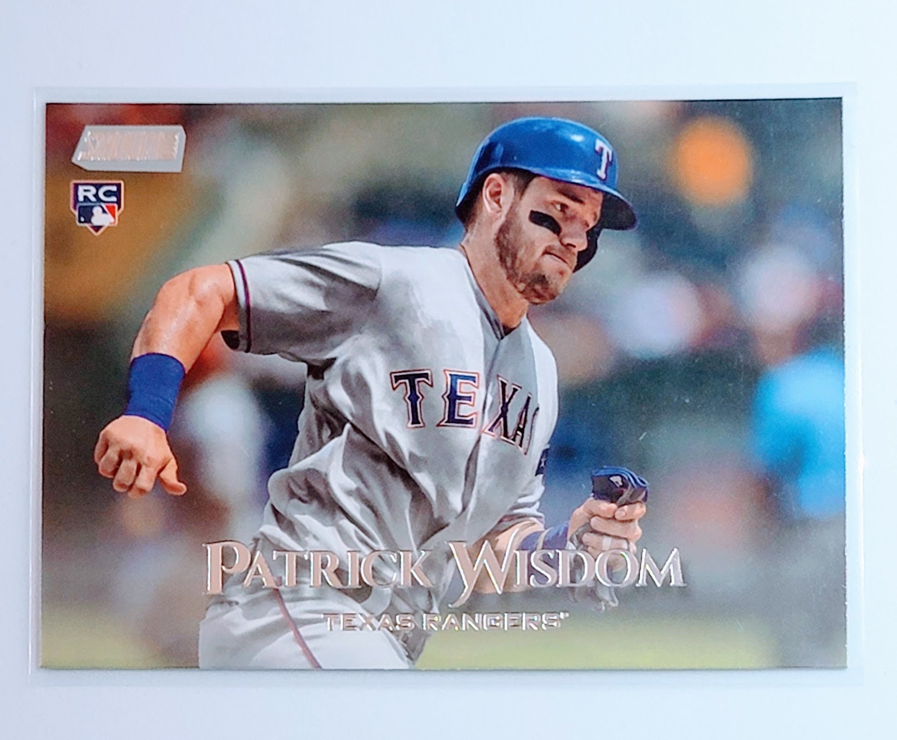 2019 Stadium Club Patrick
  Wisdom   RC Texas Rangers Baseball
  Card  TH1CB simple Xclusive Collectibles   