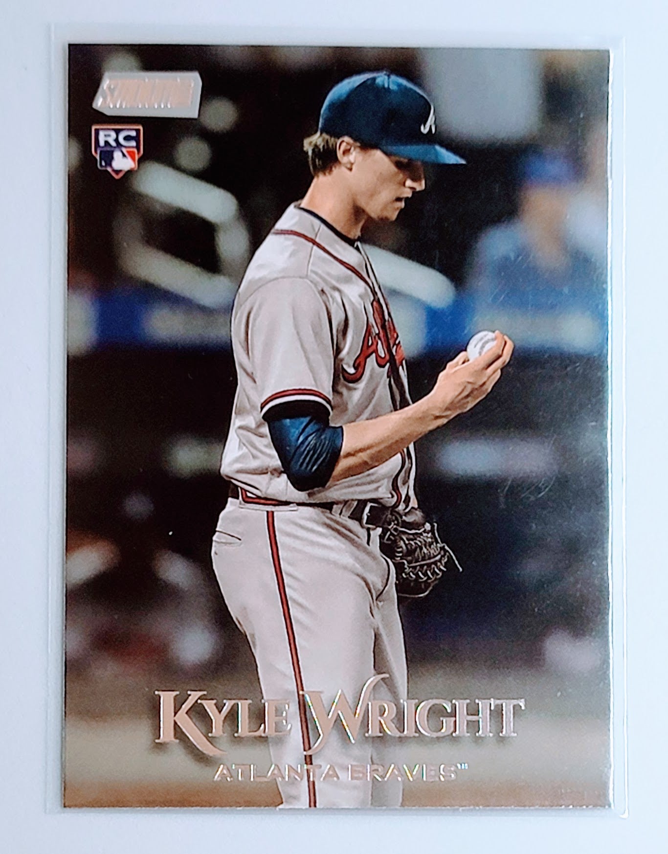 2019 Stadium Club Kyle
  Wright   RC Atlanta Braves Baseball
  Card  TH1CB simple Xclusive Collectibles   