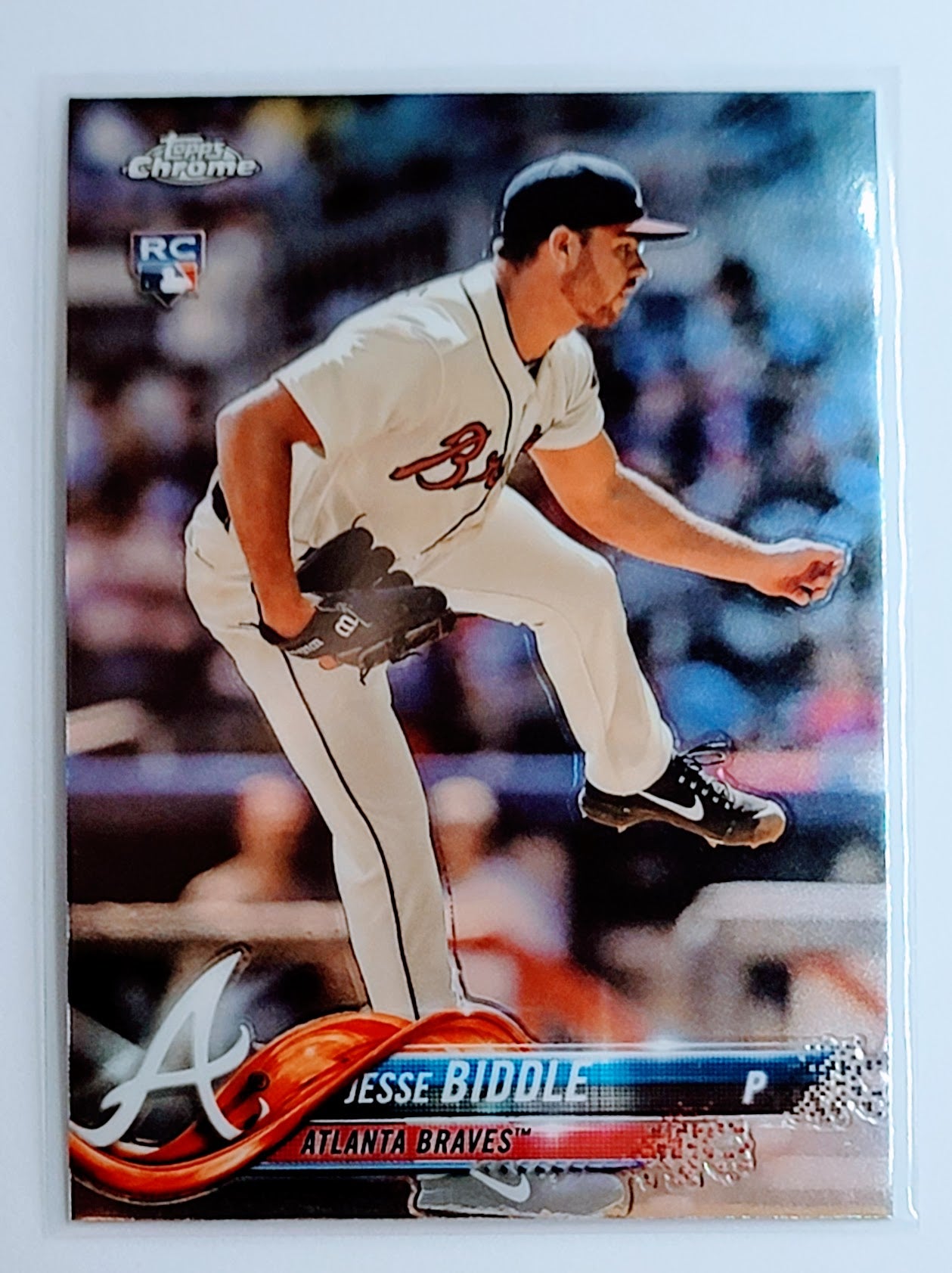 2018 Topps Chrome Update
Edition Jesse Biddle 
  Baseball Card  TH13C simple Xclusive Collectibles   