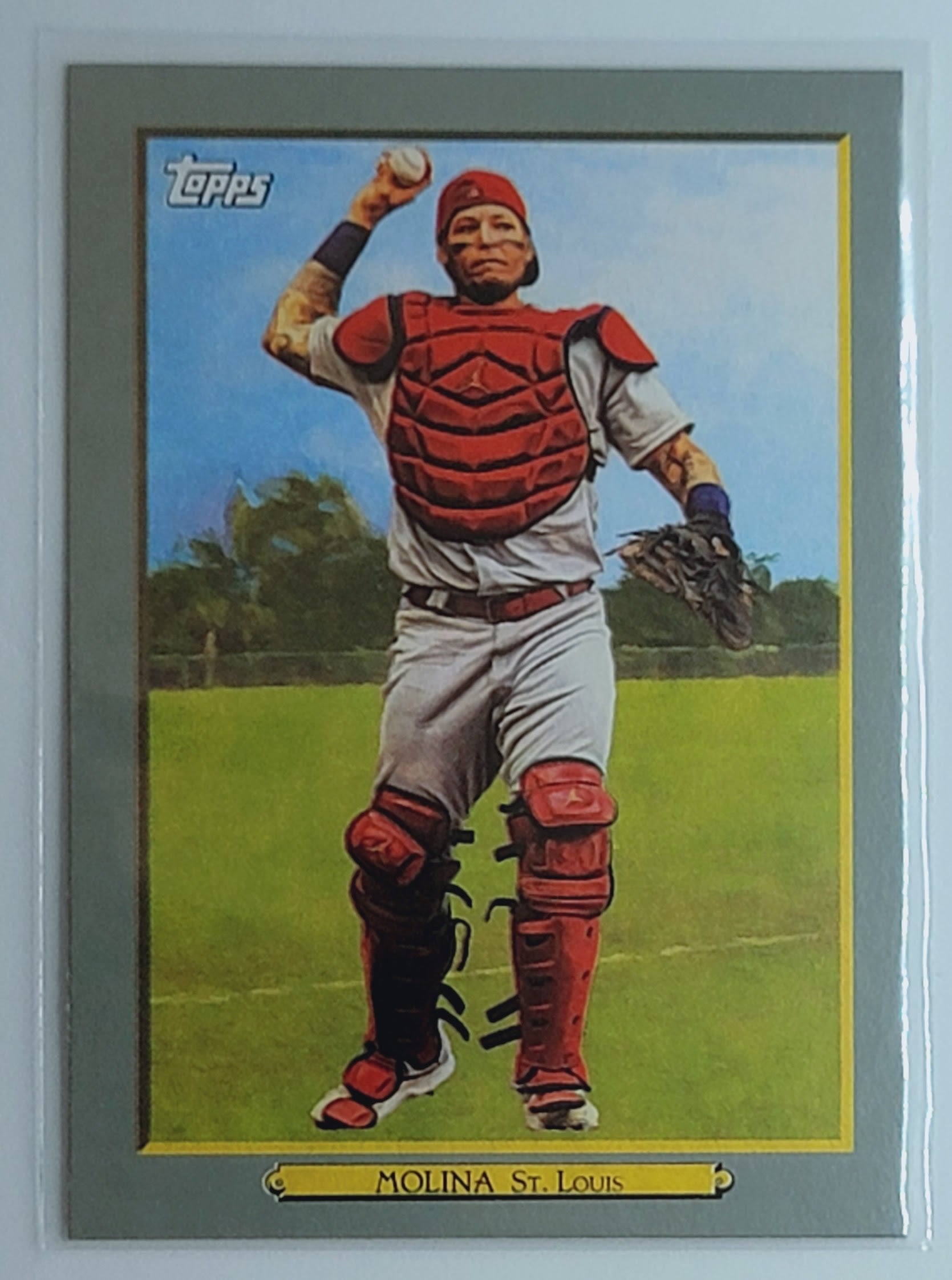 2020 Topps Yadier Molina
  Turkey Red 2020  Baseball Card  TH13C simple Xclusive Collectibles   