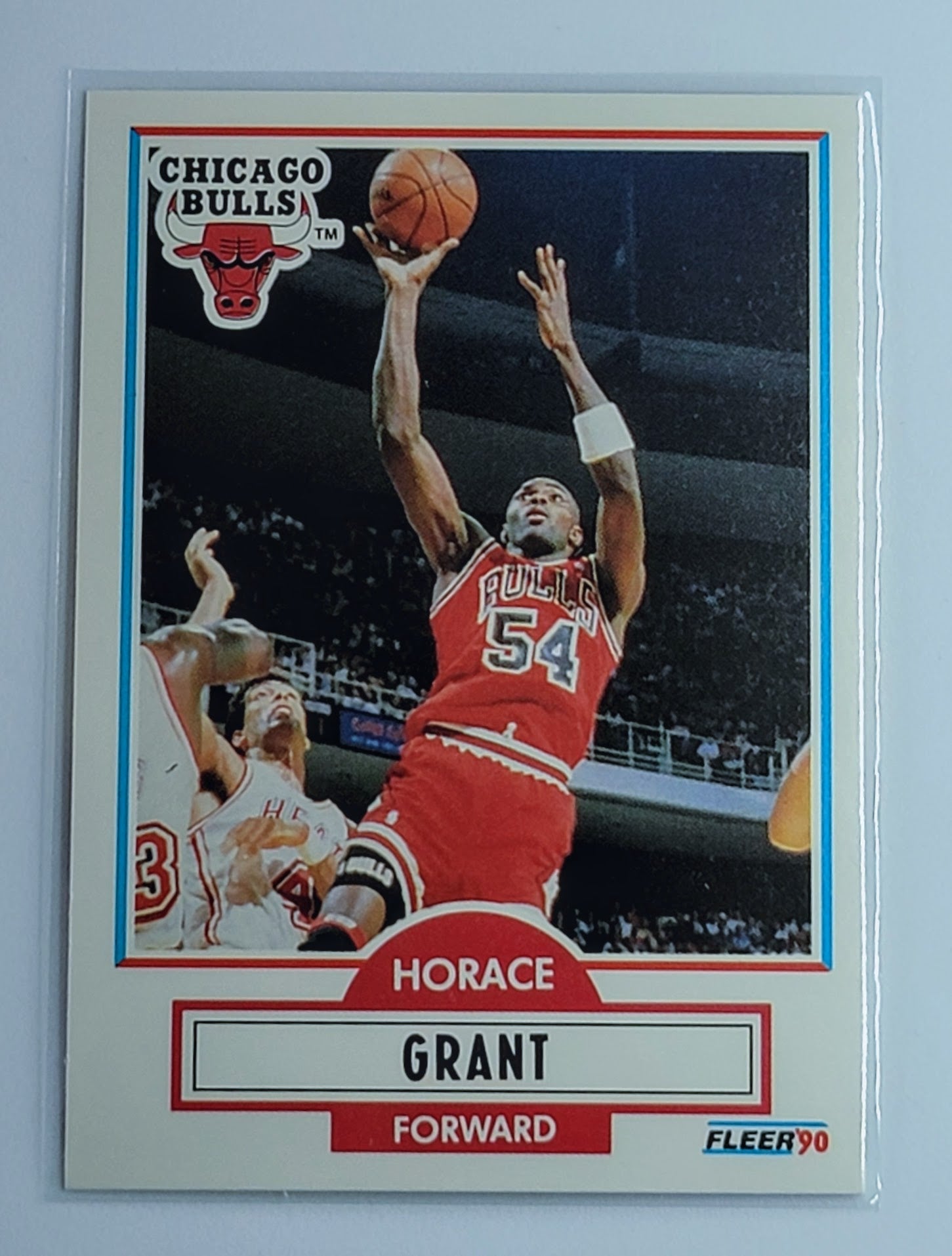 1990 Fleer Horace Grant   Basketball Card  TH13C simple Xclusive Collectibles   
