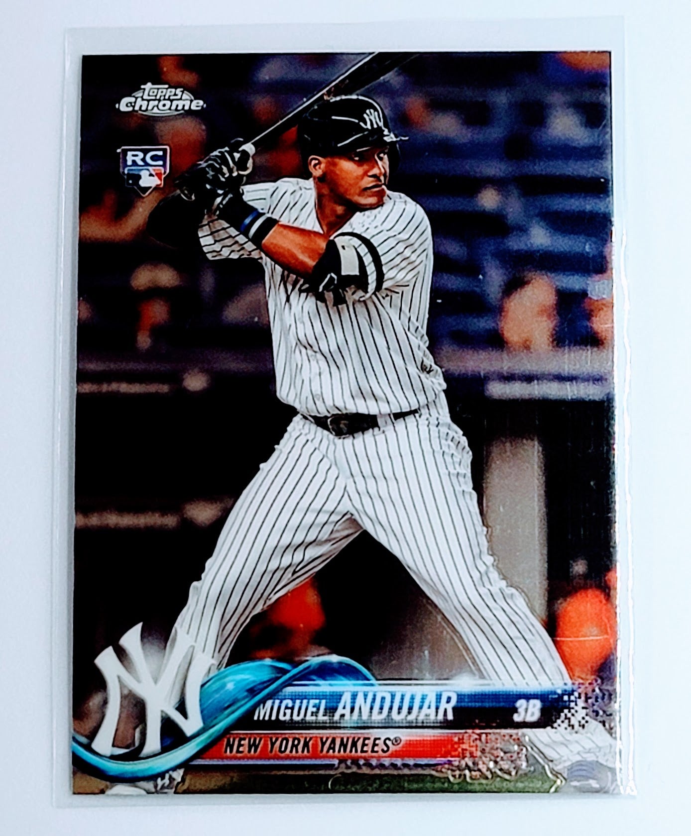 2018 Topps Chrome Miguel
  Andujar   RC Baseball Card  TH13C simple Xclusive Collectibles   