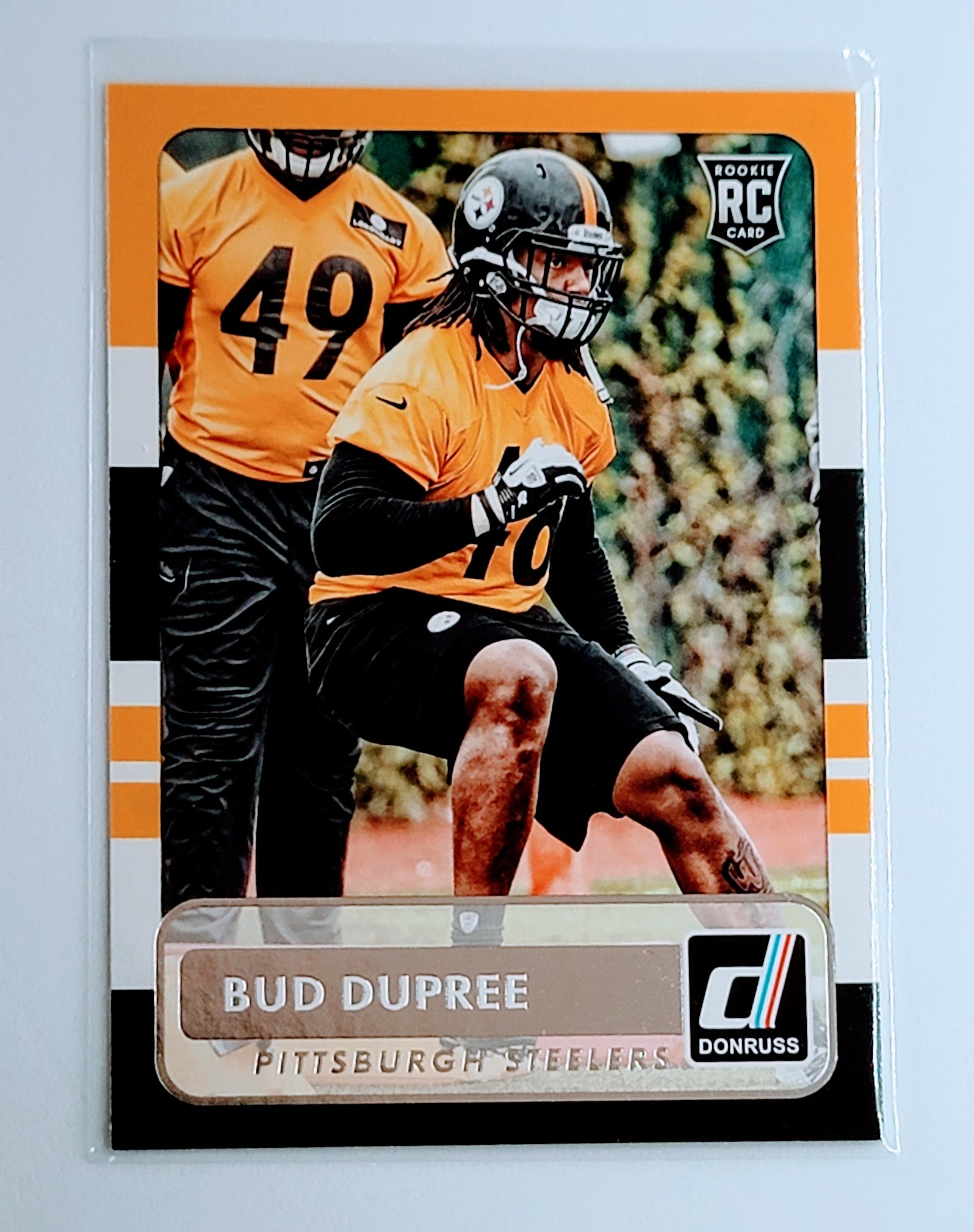 2015 Donruss Bud Dupree RC Football Card  TH13C simple Xclusive Collectibles   