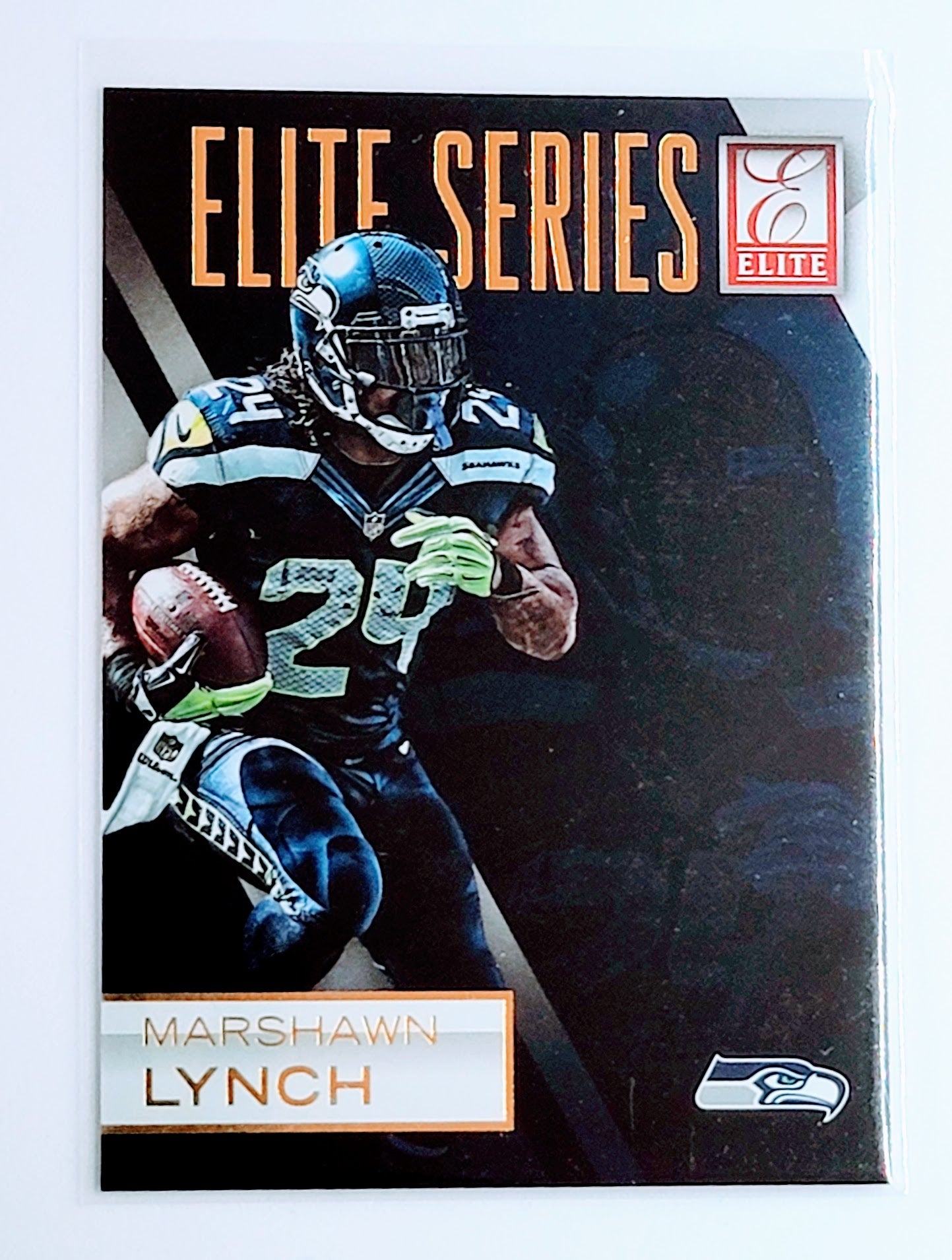 2015 Donruss Marshawn Lynch
Elite Series Football Card  TH13C simple Xclusive Collectibles   