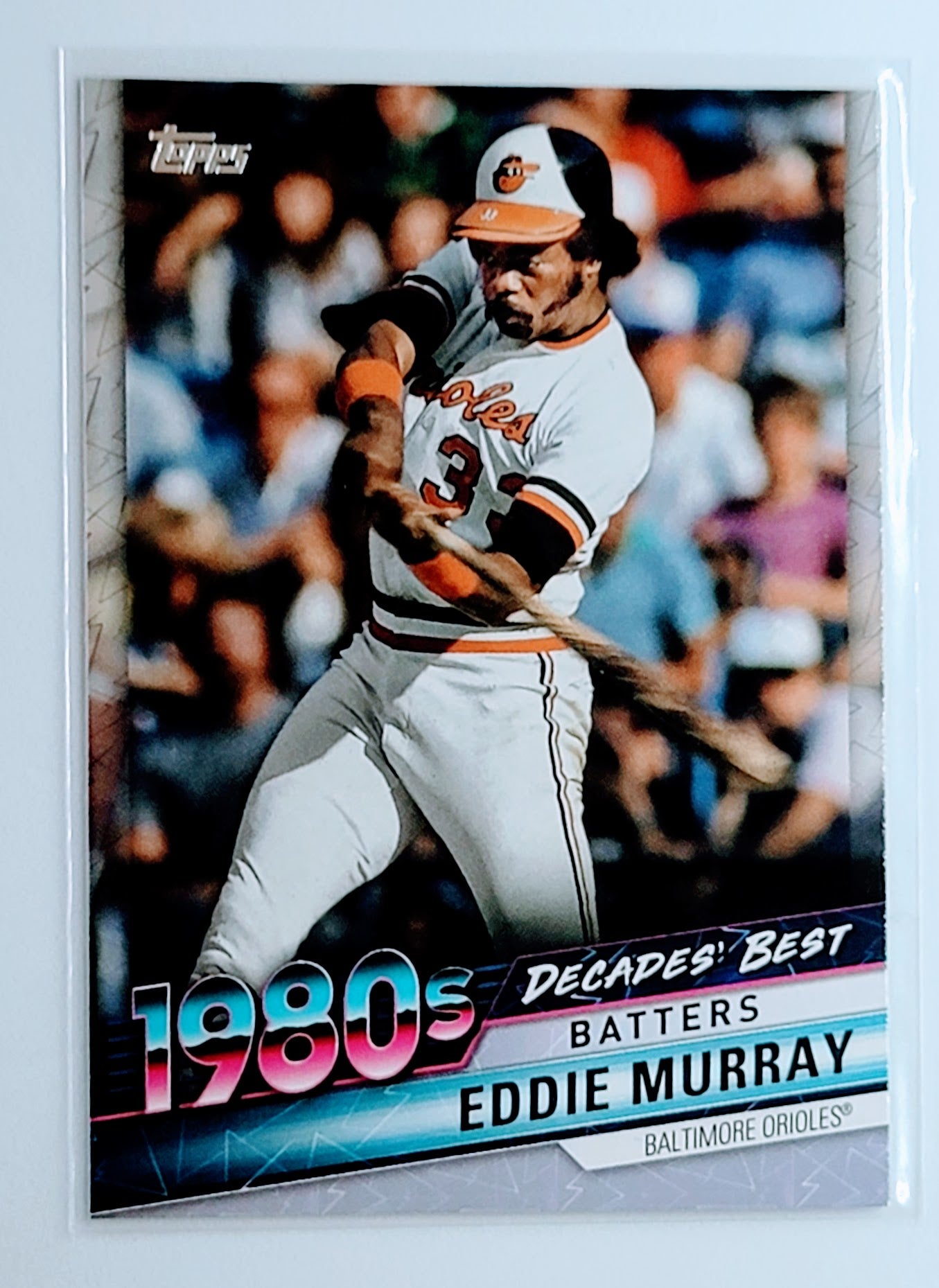 2020 Topps Eddie Murray
  Decades' Best Blue  Baseball Card  TH13C simple Xclusive Collectibles   