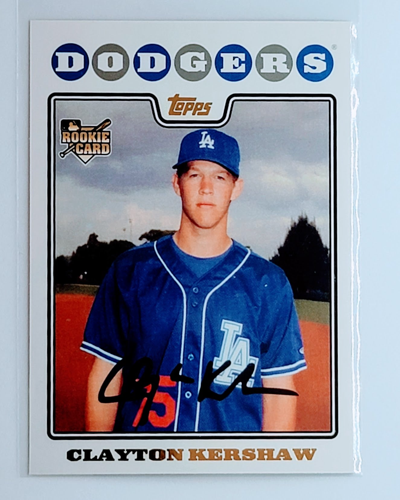 2016 Topps Clayton Kershaw
  Berger's Best  Baseball Card  TH13C simple Xclusive Collectibles   
