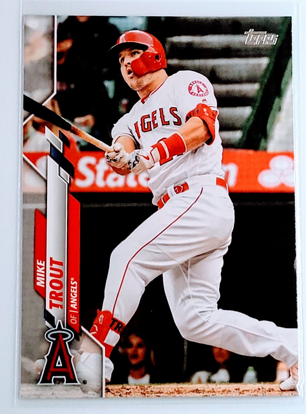 rare baseball cards 2020 2020 Topps Mike Trout Los Angeles Angels Baseball Card