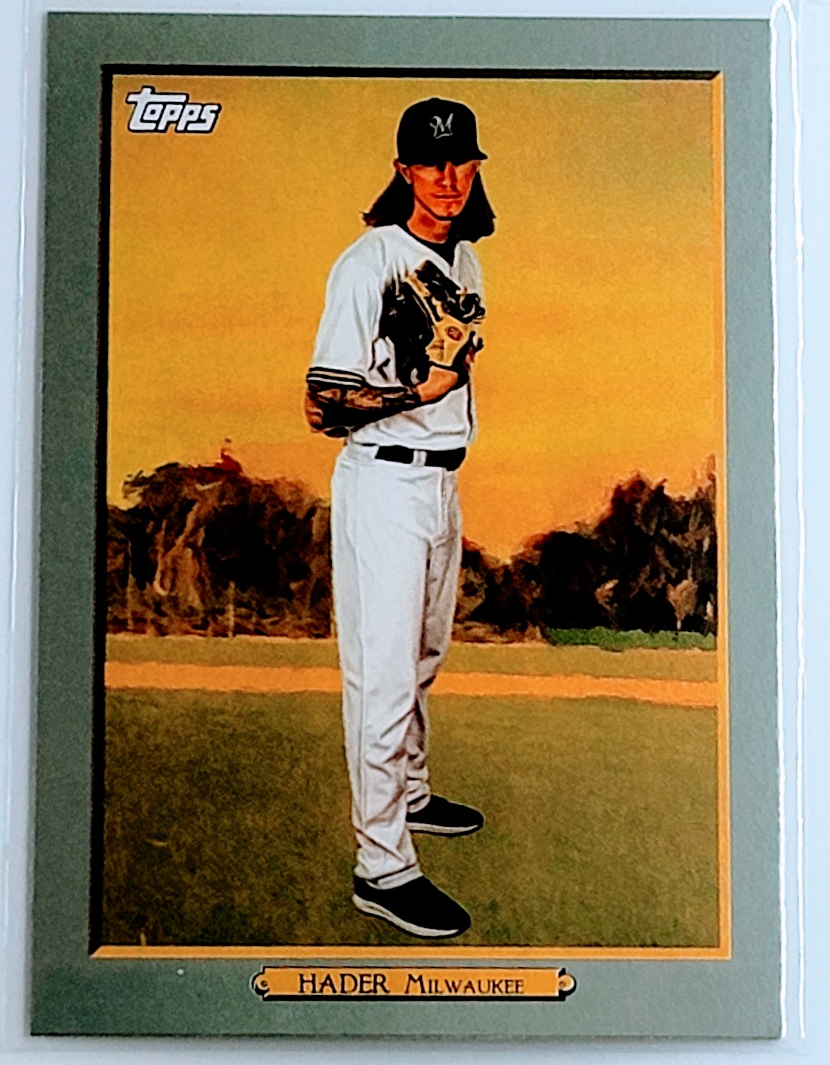 2020 Topps Josh Hader Turkey
  Red 2020  Baseball Card  TH13C_1a simple Xclusive Collectibles   