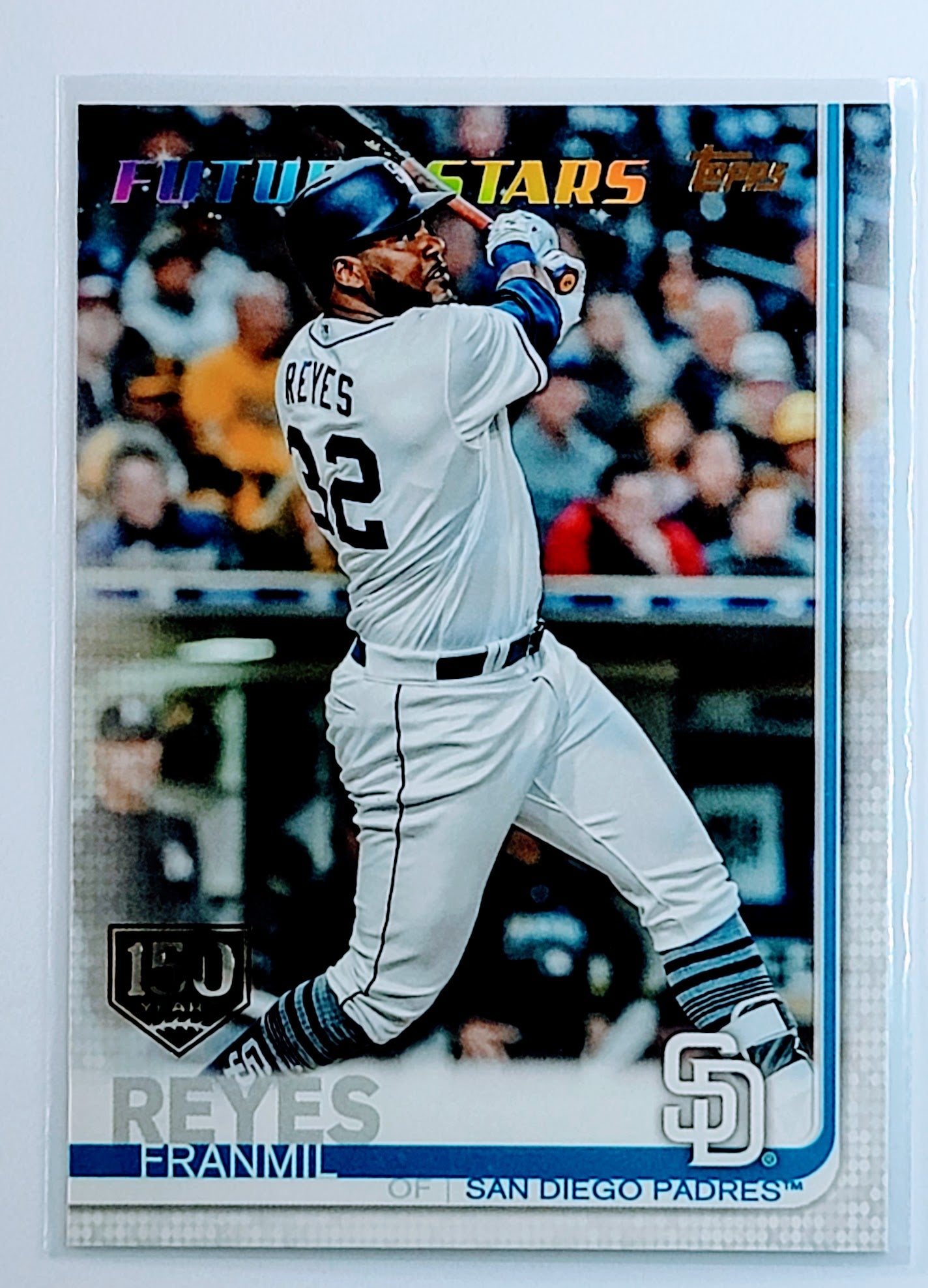 2019 Topps Franmil Reyes
  Gold  FS, SN2019 San Diego Padres
  Baseball Card TH1C4 simple Xclusive Collectibles   