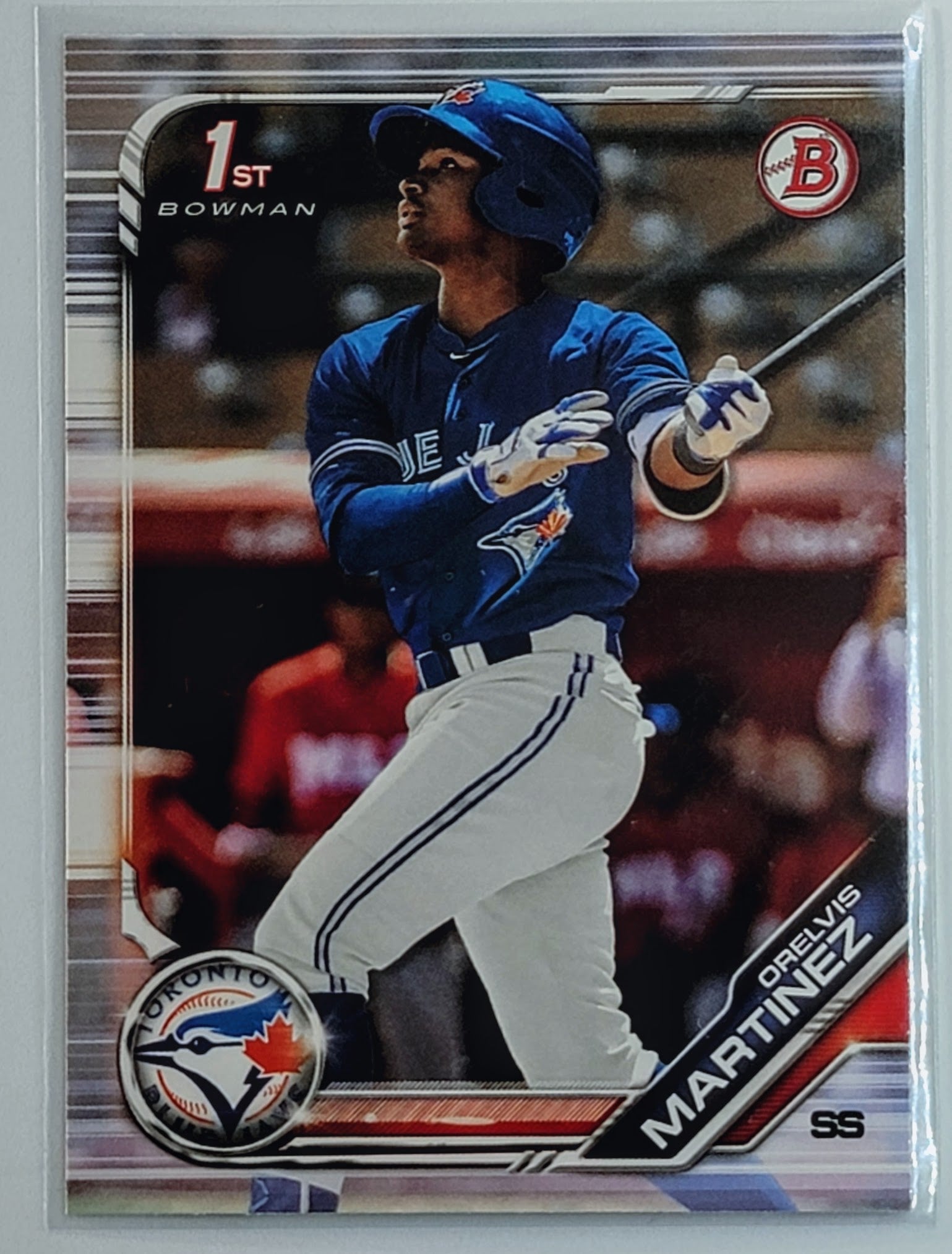 2019 Bowman Orelvis Martinez
  Prospects  FBC Toronto Blue Jays
  Baseball Card TH1C4 simple Xclusive Collectibles   