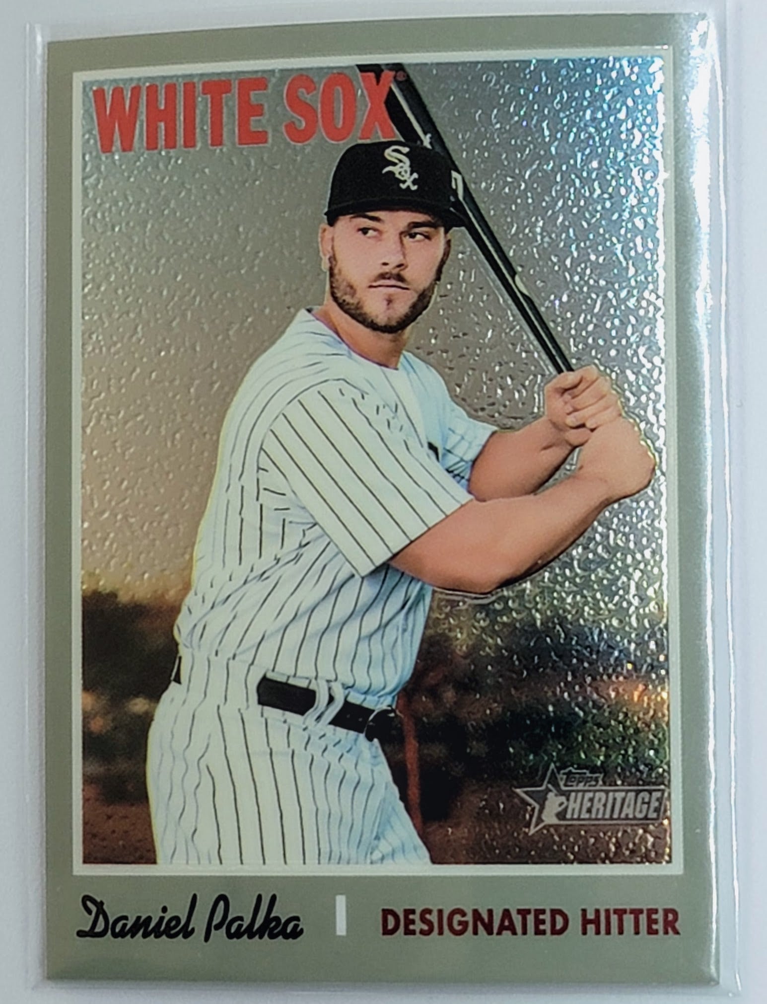 2019 Topps Heritage Daniel
  Palka   Chicago White Sox Baseball Card
  TH1C4 simple Xclusive Collectibles   