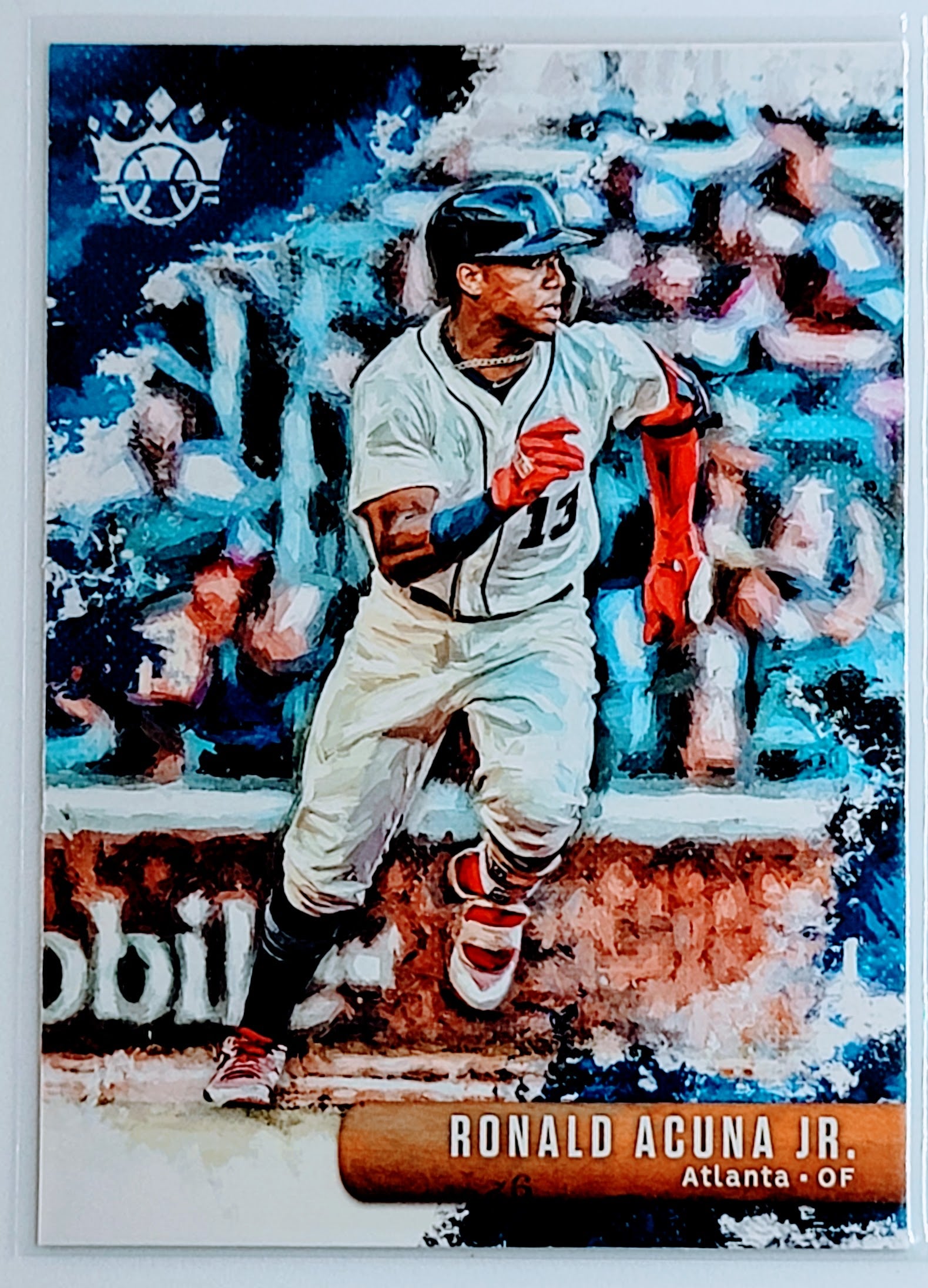 2019 Panini Diamond Kings
  Ronald Acuna Jr.   Atlanta Braves
  Baseball Card TH1C4 simple Xclusive Collectibles   