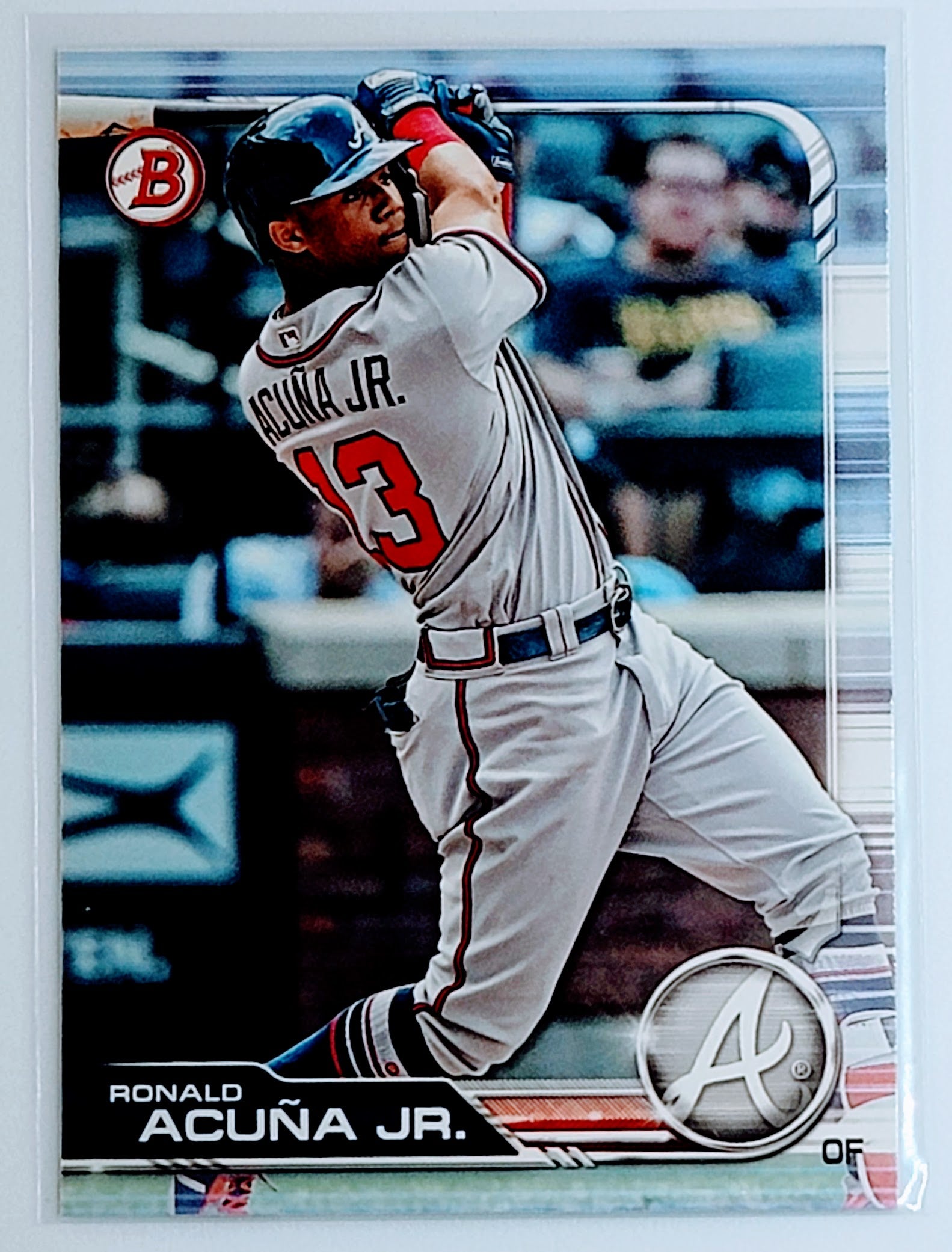 2019 Bowman Heritage Ronald
  AcuÃ±a Jr.   Atlanta Braves Baseball
  Card TH1C4 simple Xclusive Collectibles   