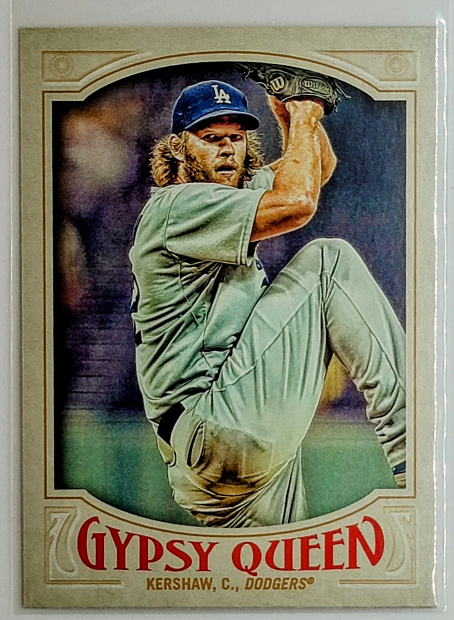 2016 Topps Gypsy Queen Clayton
  Kershaw   Los Angeles Dodgers Baseball
  Card TH1C4 simple Xclusive Collectibles   