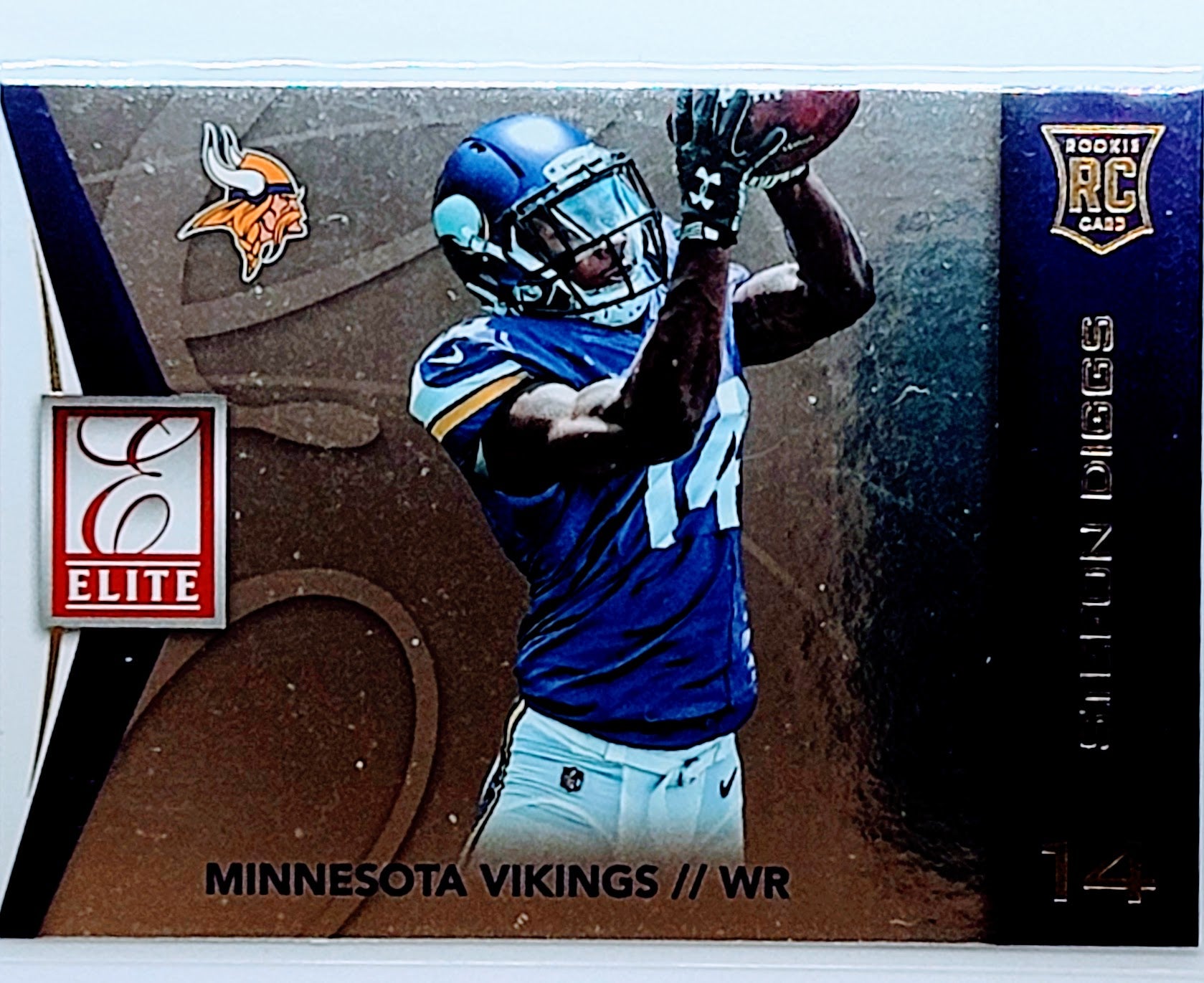 2015 Donruss Stefon Diggs
Elite Minnesota Vikings Football Card
  TH1C4 simple Xclusive Collectibles   