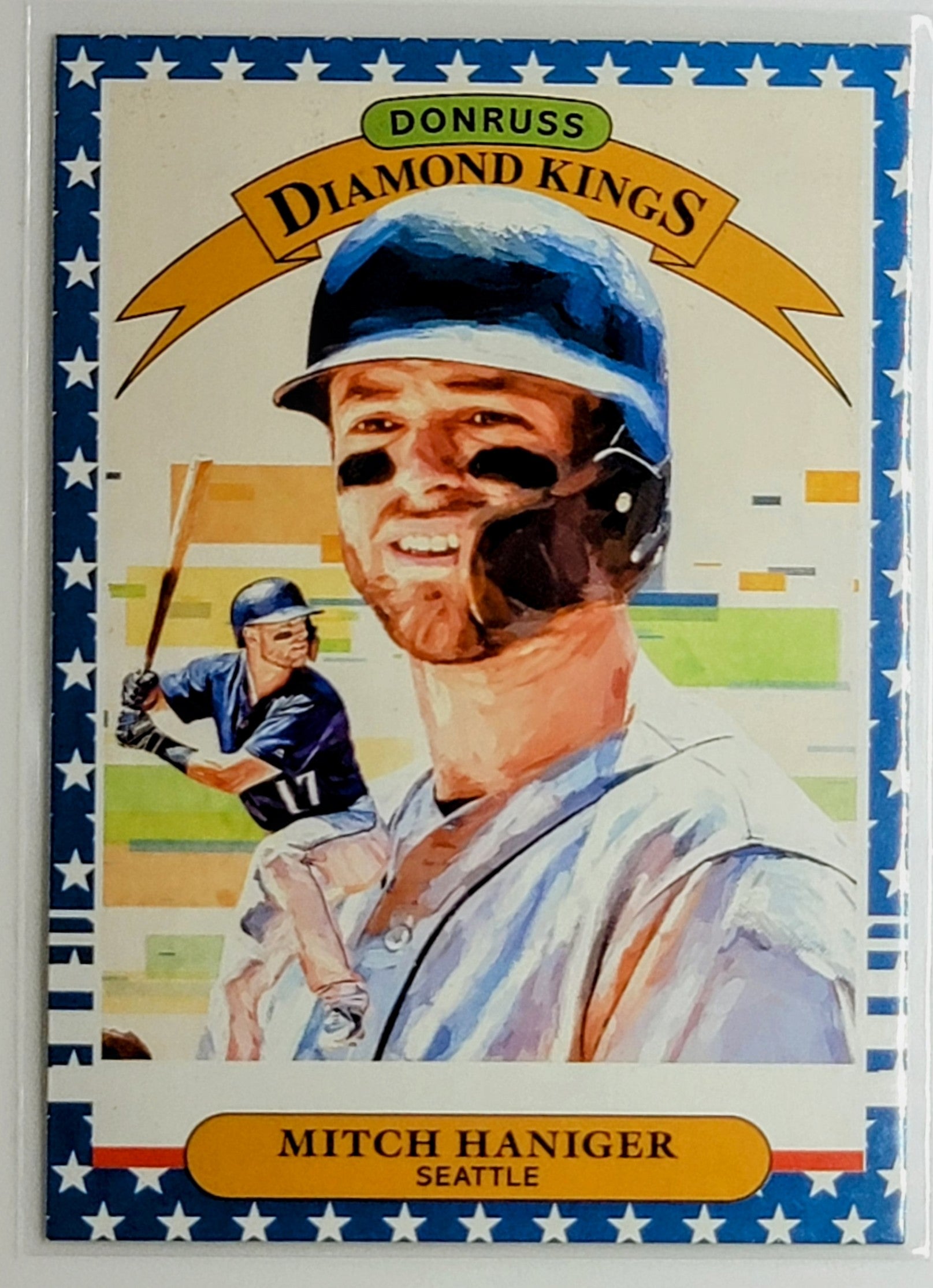 2019 Donruss Mitch
  Haniger   DK Seattle Mariners Baseball
  Card TH1C4 simple Xclusive Collectibles   